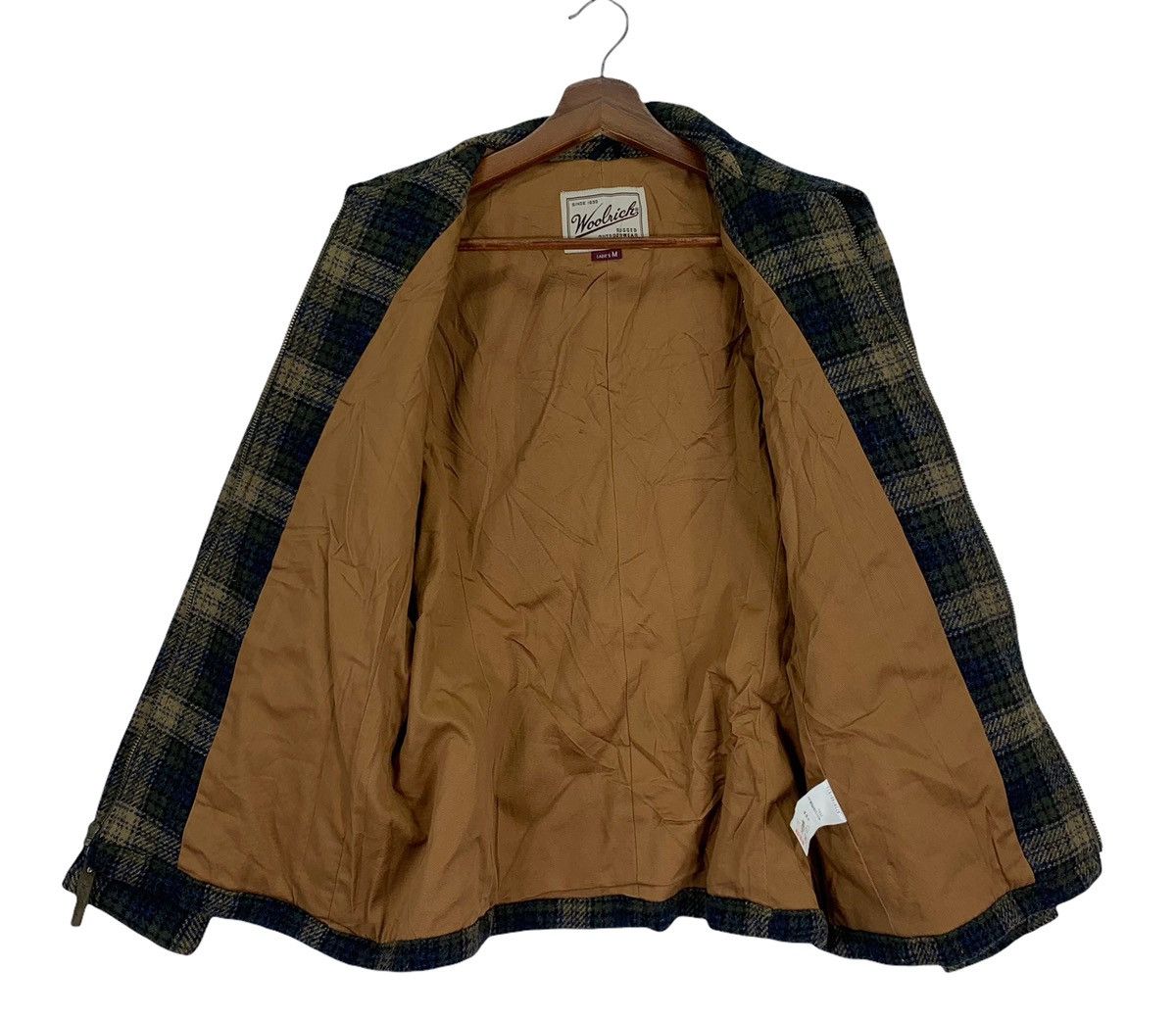 Vintage Woolrich Woolen Mills Tartan Women Wool Jacket