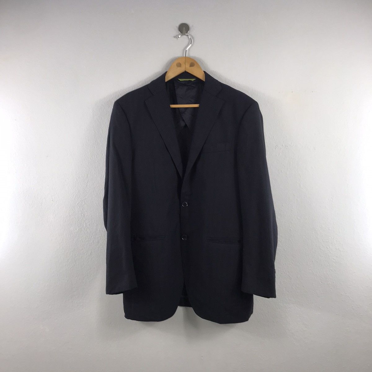 Kansai Man Collection DoubleBreast Stripe Formal Blazer Coat