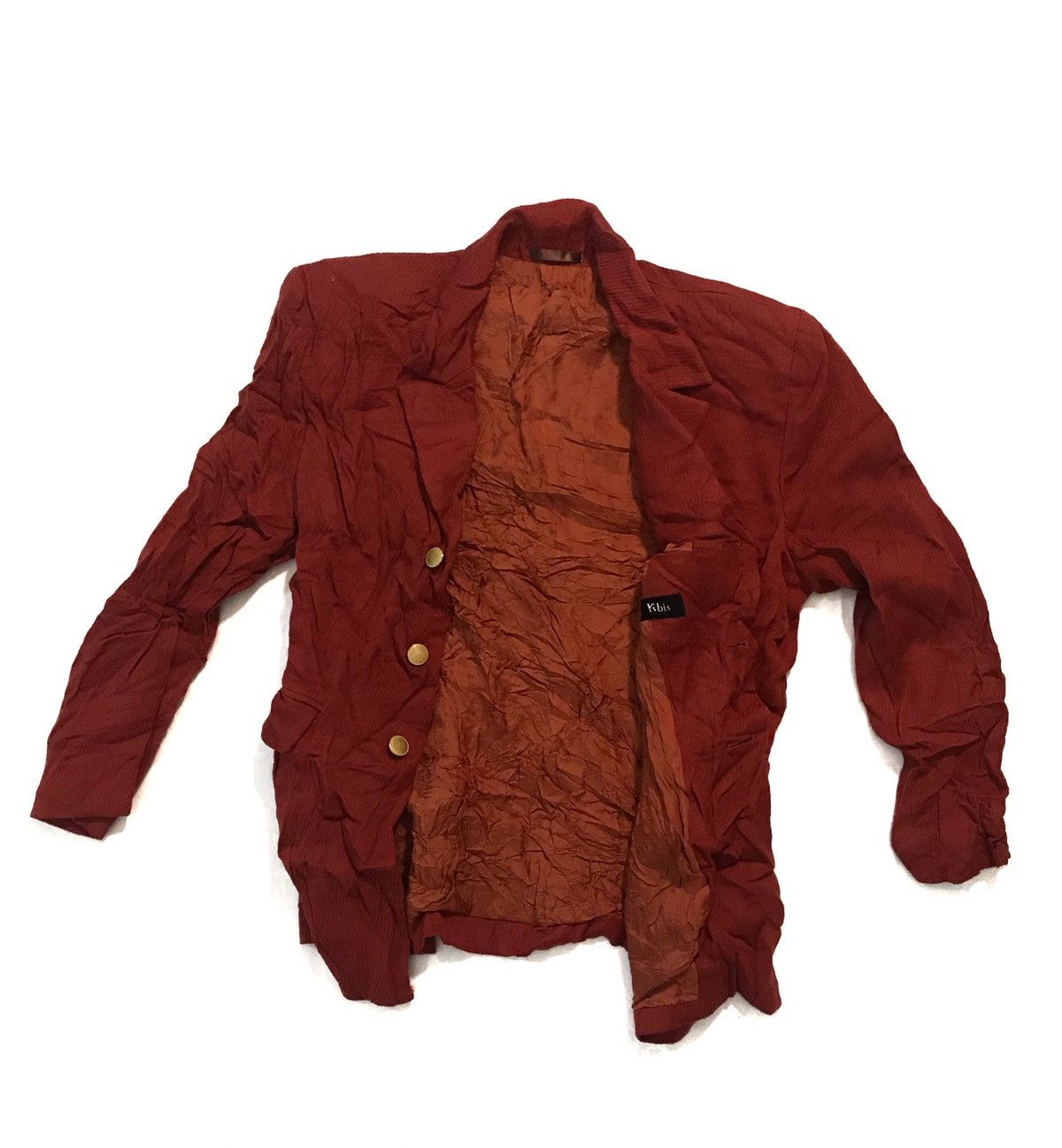image of Women Blazer By Yohji Yamamoto Ys Bis Made In Japan in Red