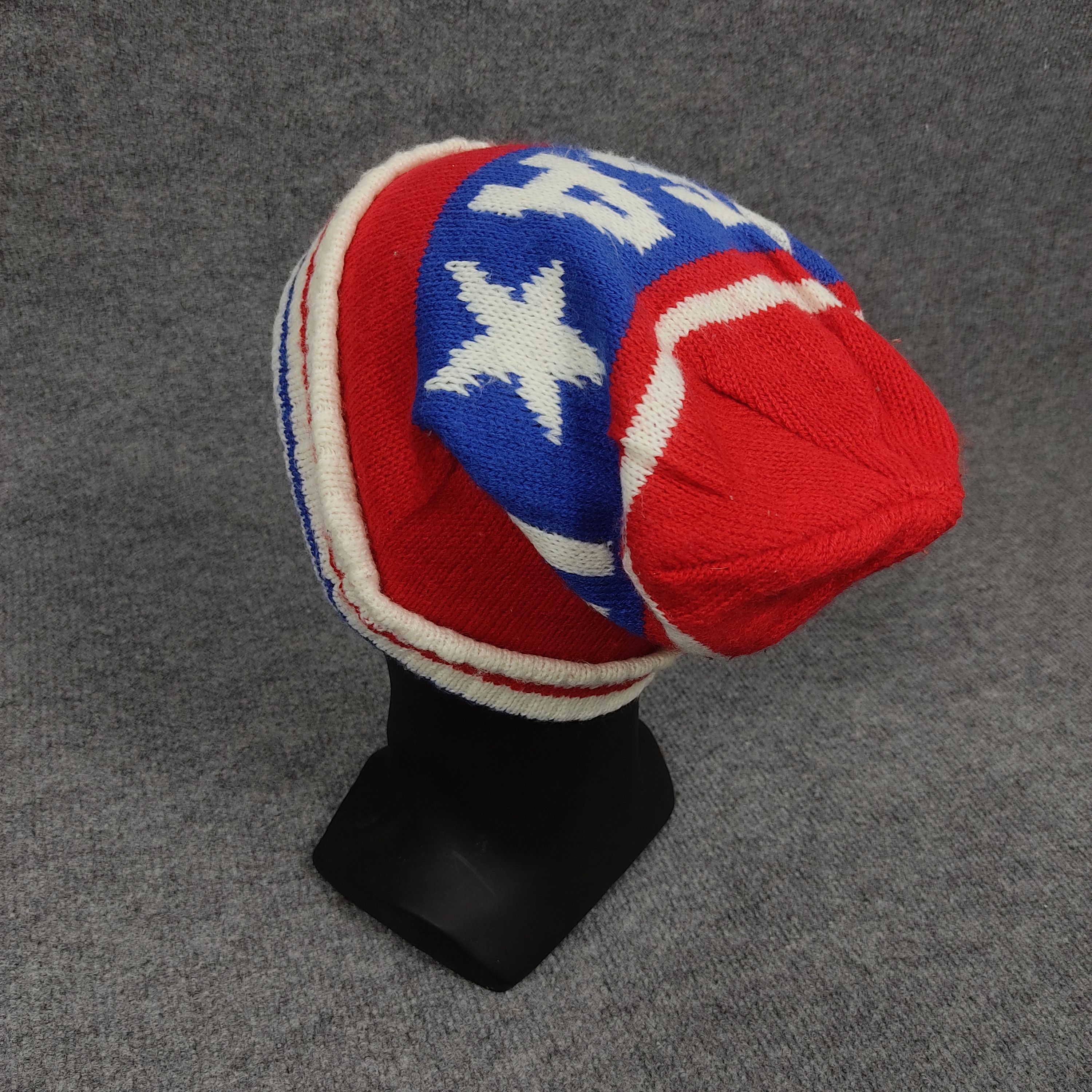 Vintage Vintage USA Beanie Hat Size ONE SIZE - 3 Thumbnail