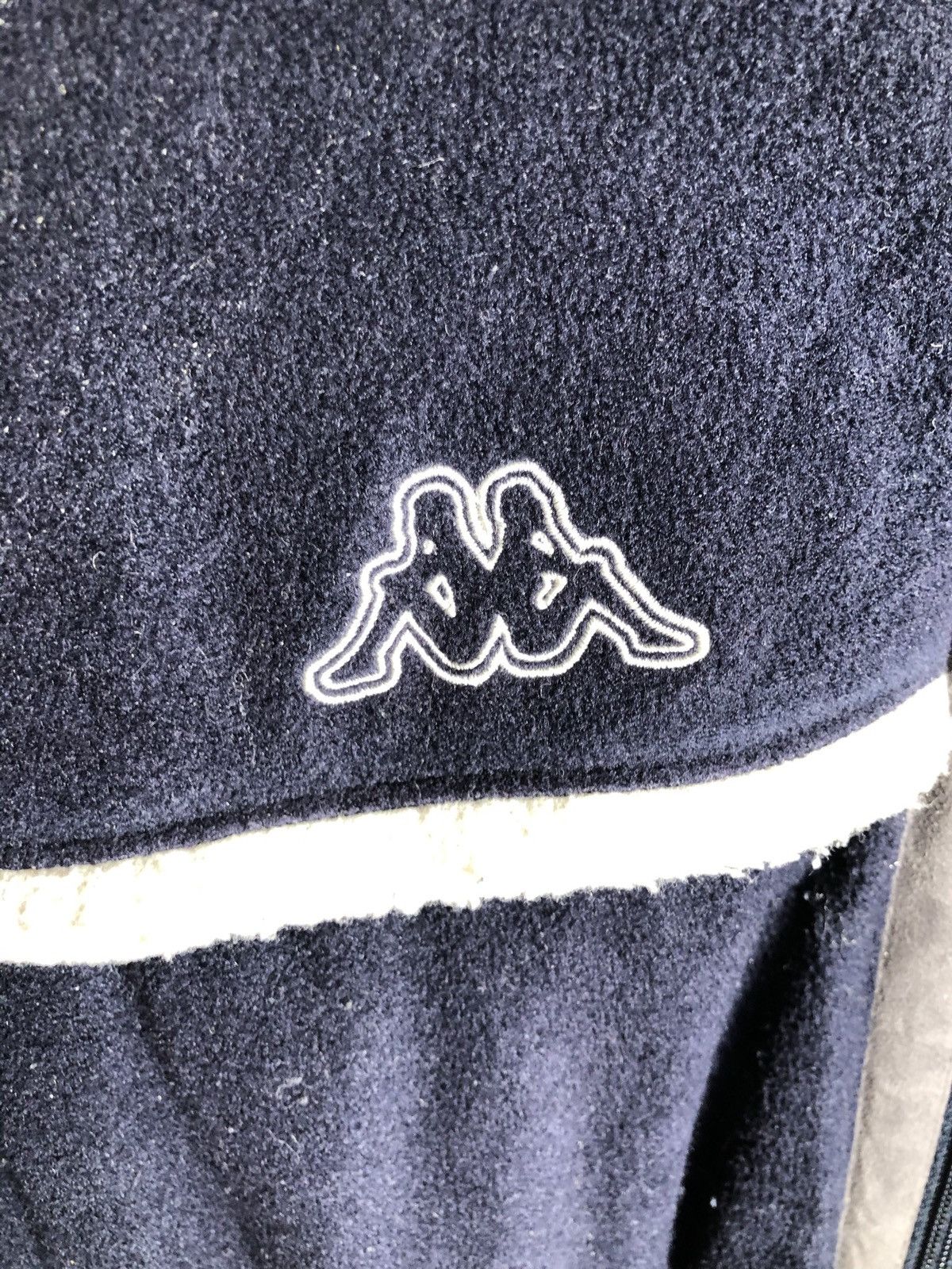 Kappa × Vintage Kappa Sport Fleece Jacket Sweater Hoodie Full Zipper Size US L / EU 52-54 / 3 - 4 Thumbnail
