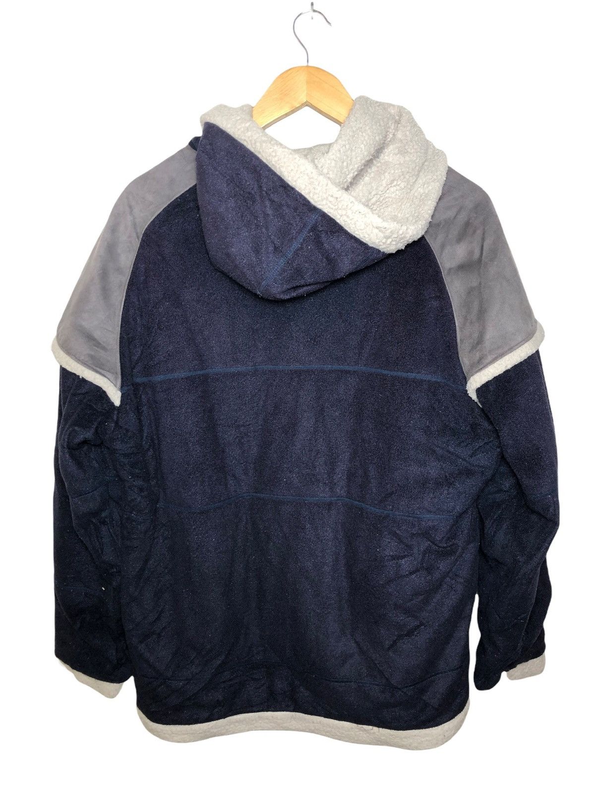 Kappa × Vintage Kappa Sport Fleece Jacket Sweater Hoodie Full Zipper Size US L / EU 52-54 / 3 - 2 Thumbnail
