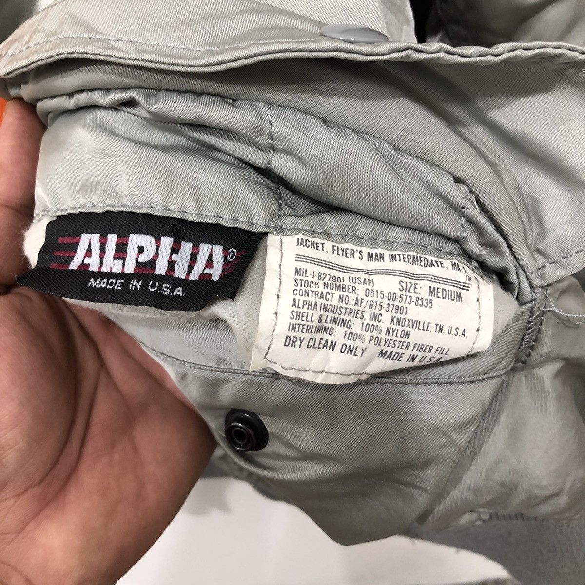 Alpha Industries Alpha Industries Bomber Army Jacket Size US S / EU 44-46 / 1 - 7 Thumbnail