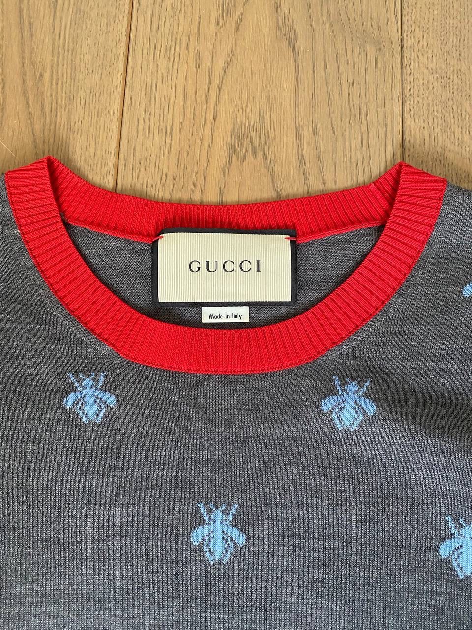 Gucci Gucci Wool Bees and Stars Sweater Size US M / EU 48-50 / 2 - 3 Thumbnail