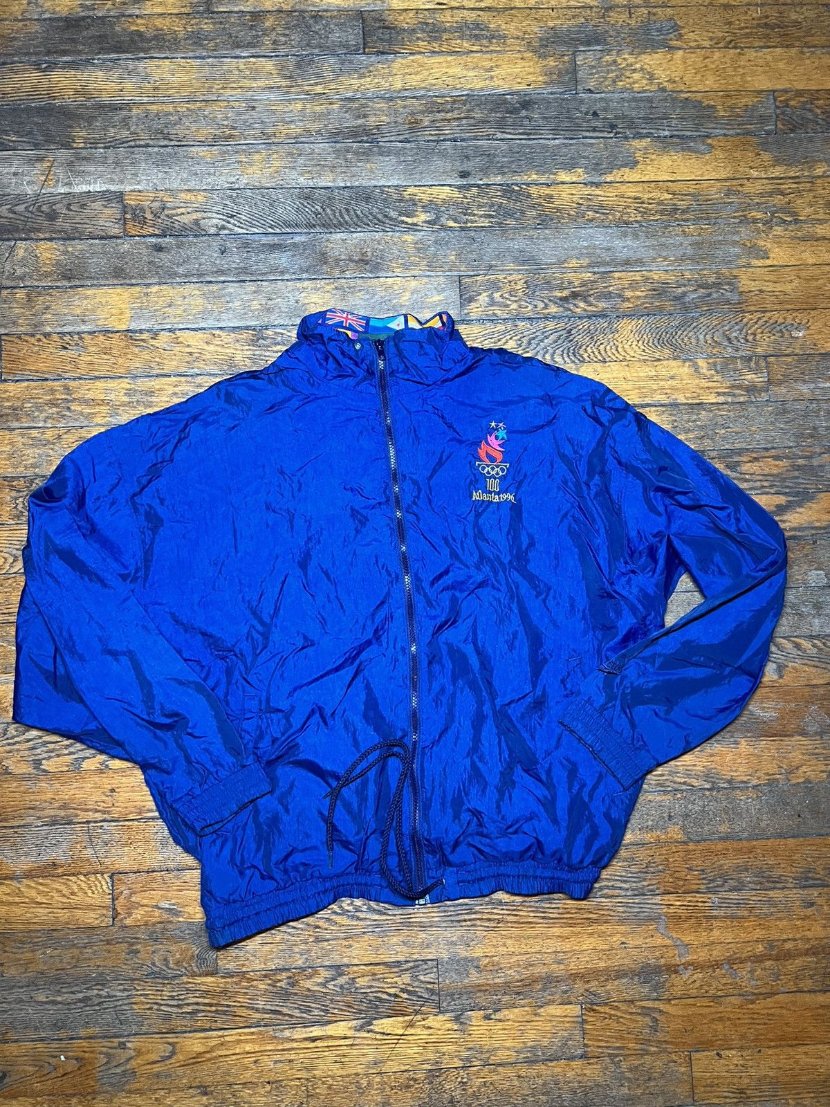 Speedo 1996 Olympic Games Rare vintage jacket Size US L / EU 52-54 / 3 - 3 Thumbnail