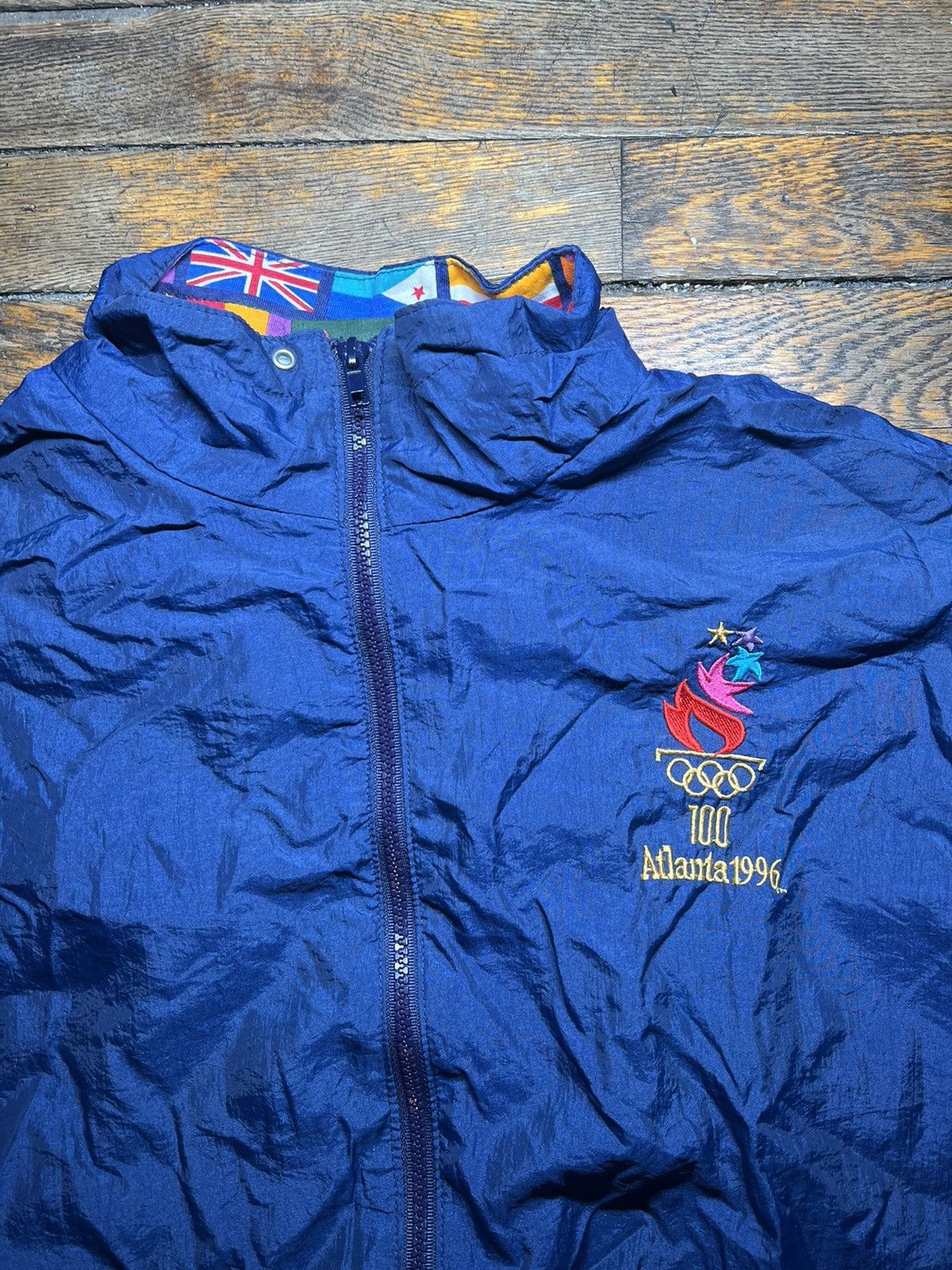 Speedo 1996 Olympic Games Rare vintage jacket Size US L / EU 52-54 / 3 - 2 Thumbnail