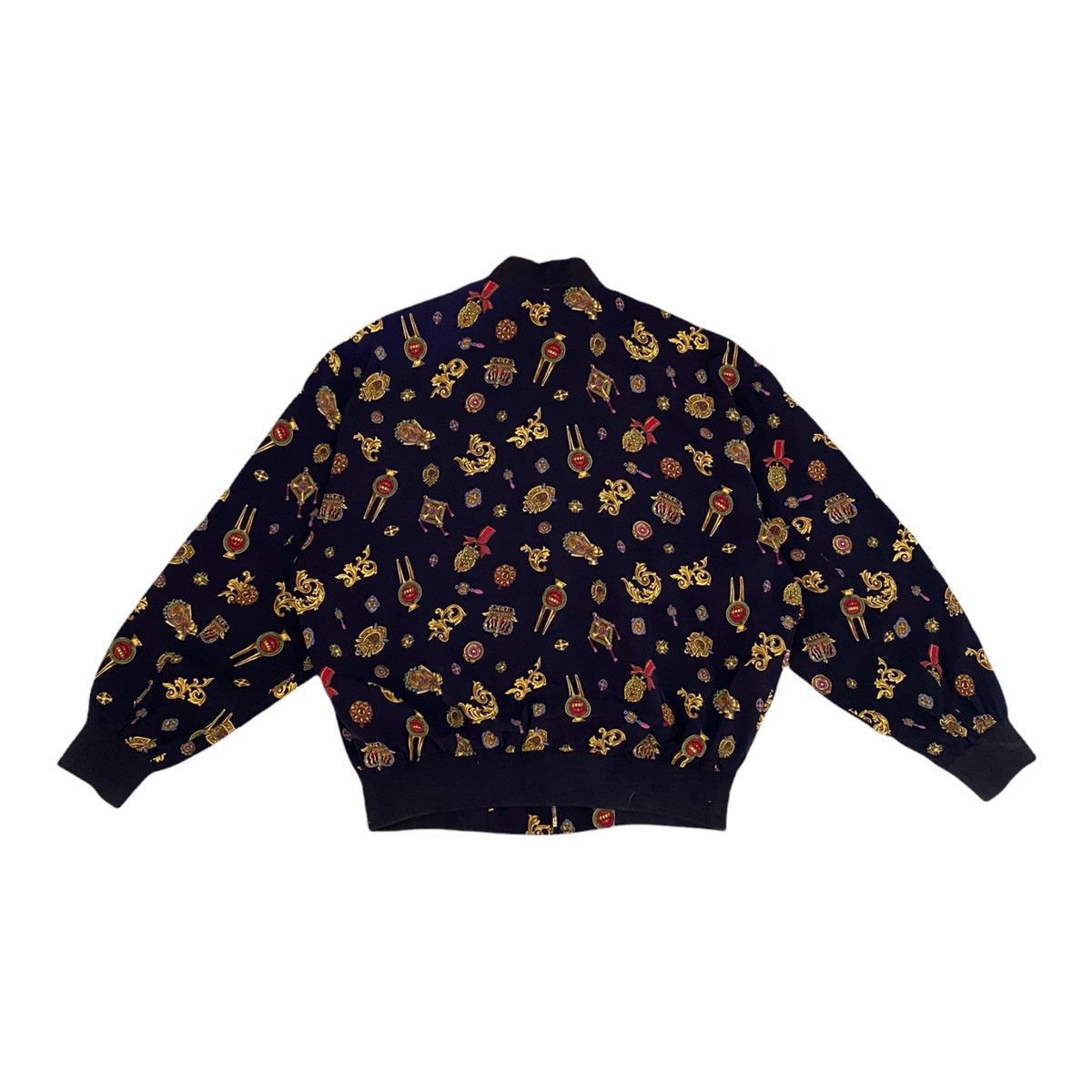 If Six Was Nine 🔥RARE 🇮🇹 ARCHIVE GRANDSLAM MUNSINGWEAR SILK BOMBER JACKET Size US M / EU 48-50 / 2 - 13 Thumbnail