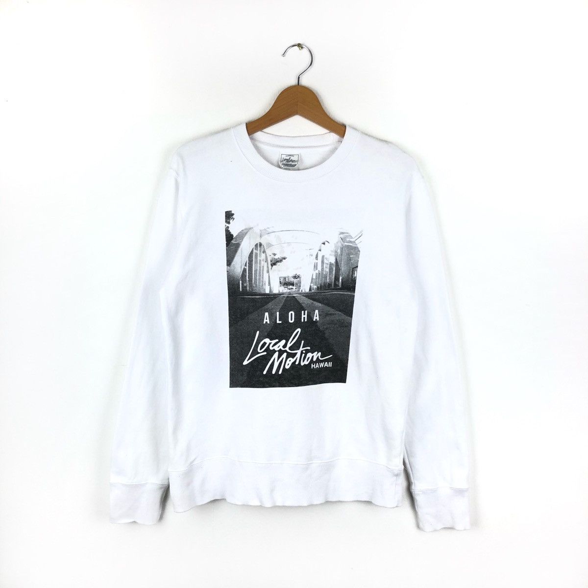 Other Local Motion Aloha Hawaii Big Logo Spell Out Sweatshirt Size US M / EU 48-50 / 2 - 1 Thumbnail