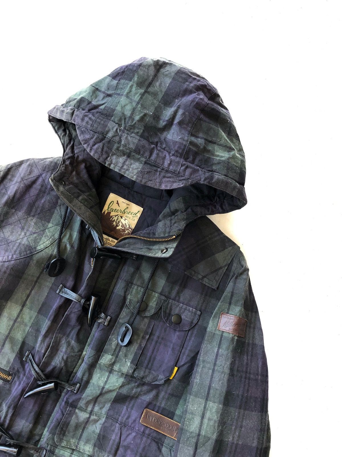 Filson Interbreed MFG x 🇬🇧 Millerain Waxed Duffle Jacket Size US M / EU 48-50 / 2 - 6 Thumbnail