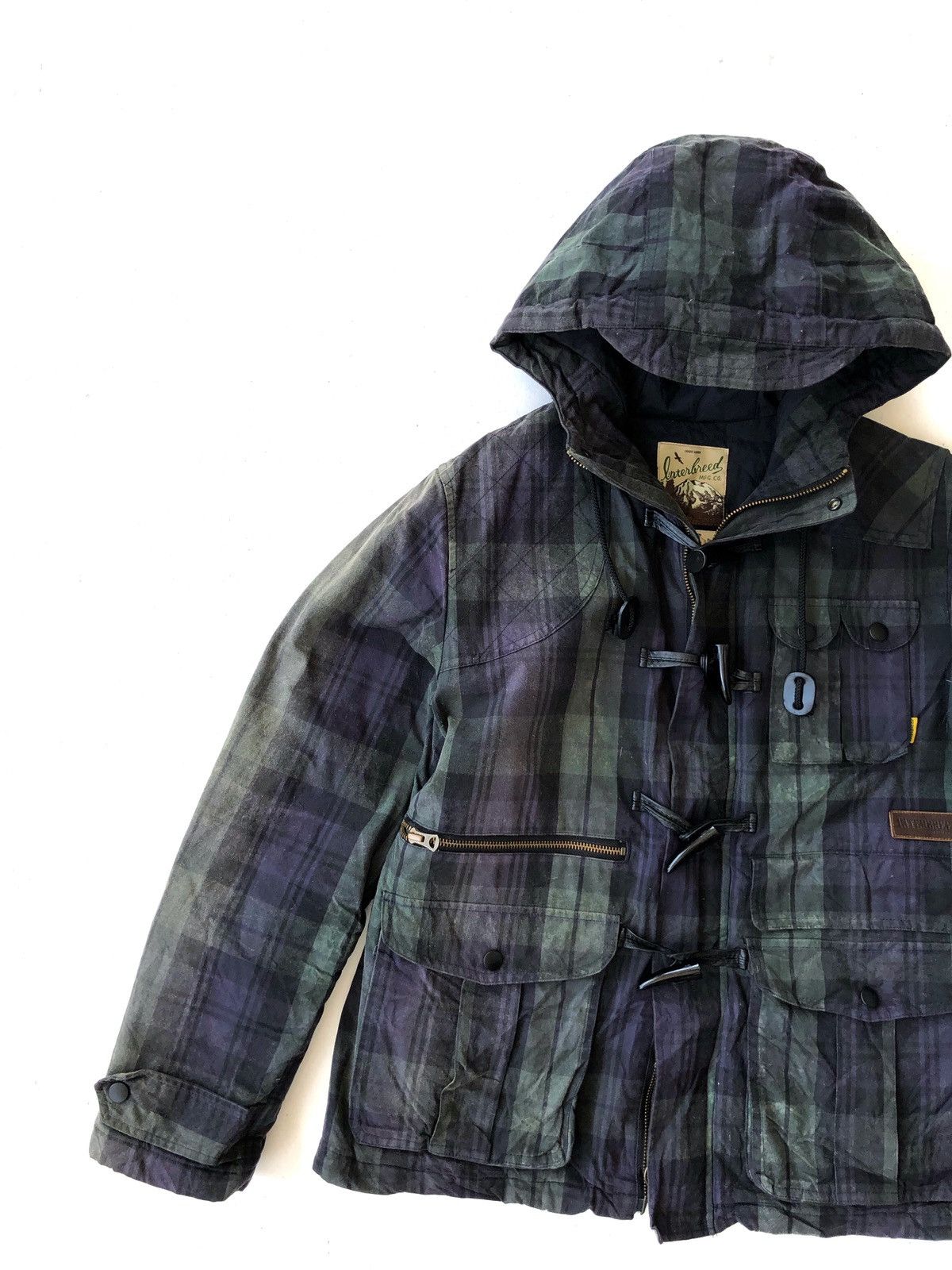 Filson Interbreed MFG x 🇬🇧 Millerain Waxed Duffle Jacket Size US M / EU 48-50 / 2 - 5 Thumbnail