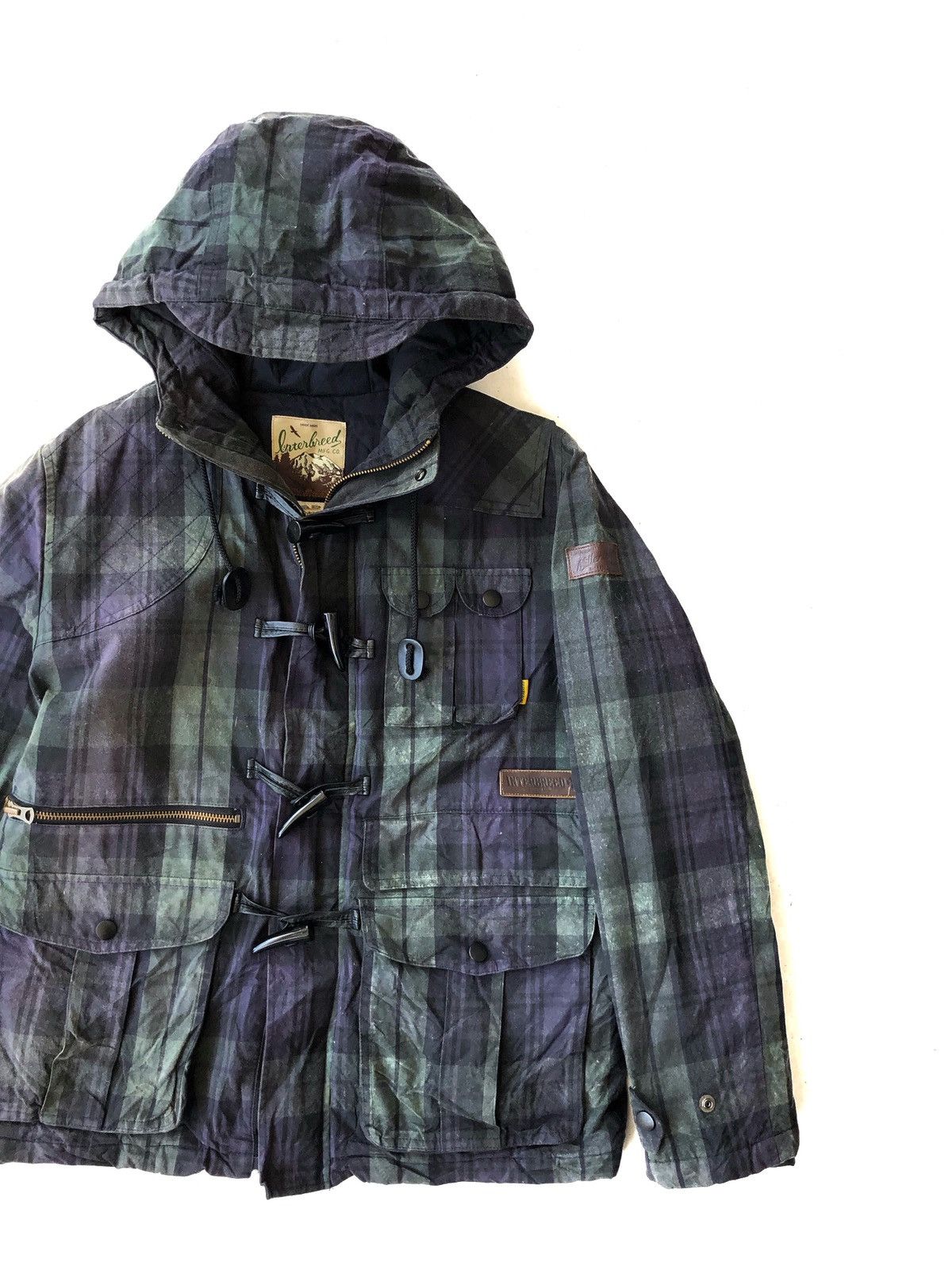 Filson Interbreed MFG x 🇬🇧 Millerain Waxed Duffle Jacket Size US M / EU 48-50 / 2 - 4 Thumbnail