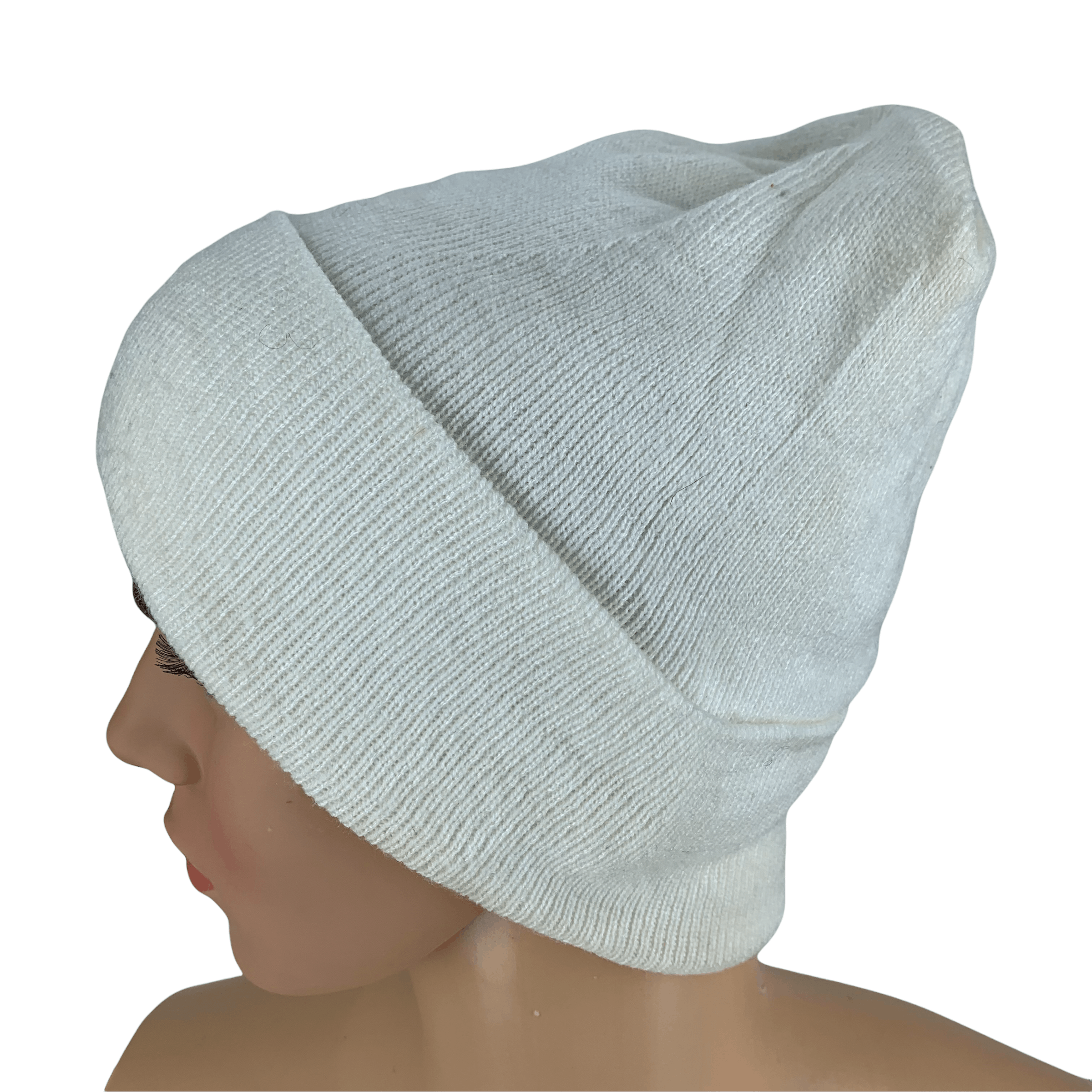 Vintage Vintage Plain Beanie / Snow Hat / Snow Cap #98-D Size ONE SIZE - 2 Thumbnail