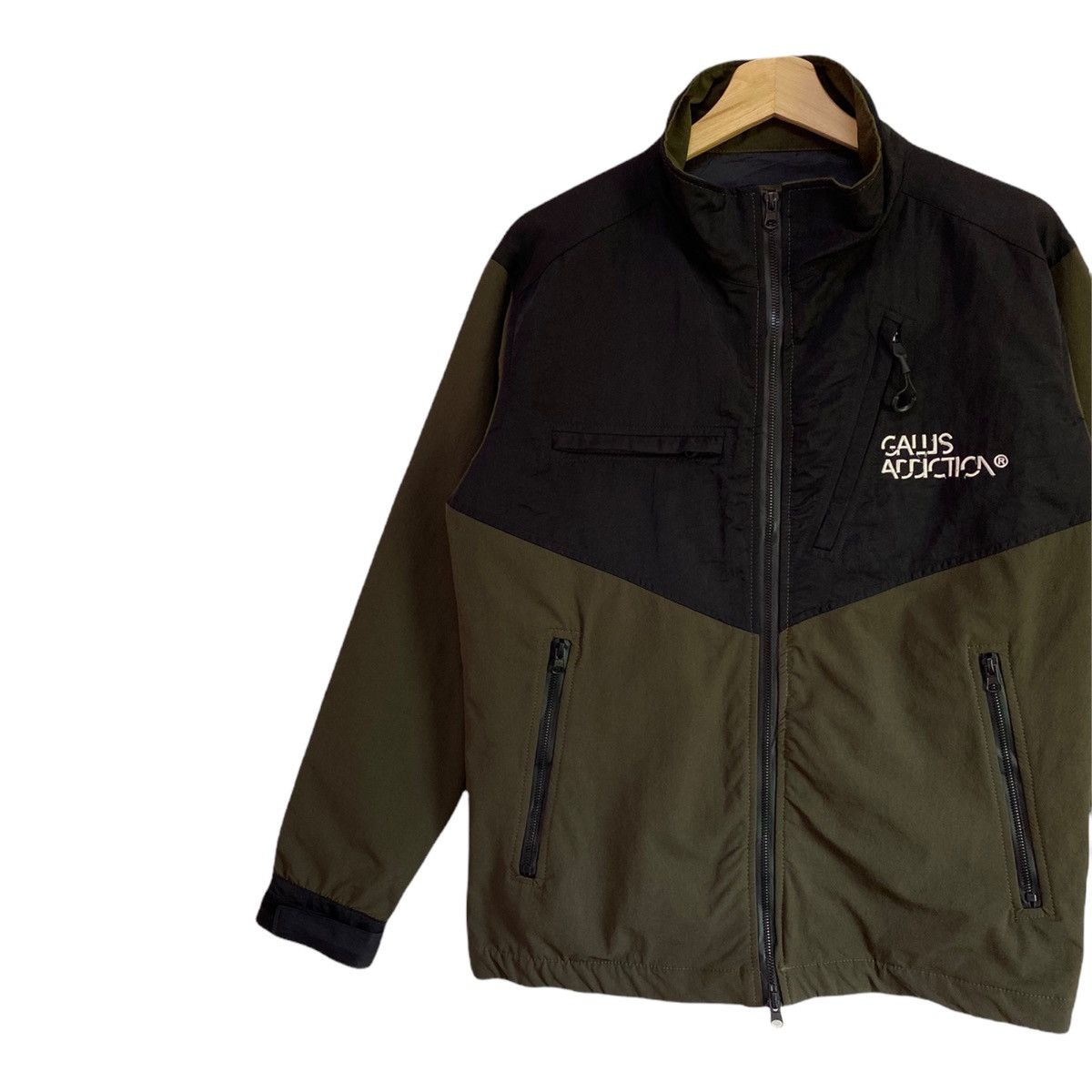 JACKROSE 🔥GALLIS ADDICTION GARMENTS PADDED SLEEVE NYLON JACKET Size US S / EU 44-46 / 1 - 9 Thumbnail