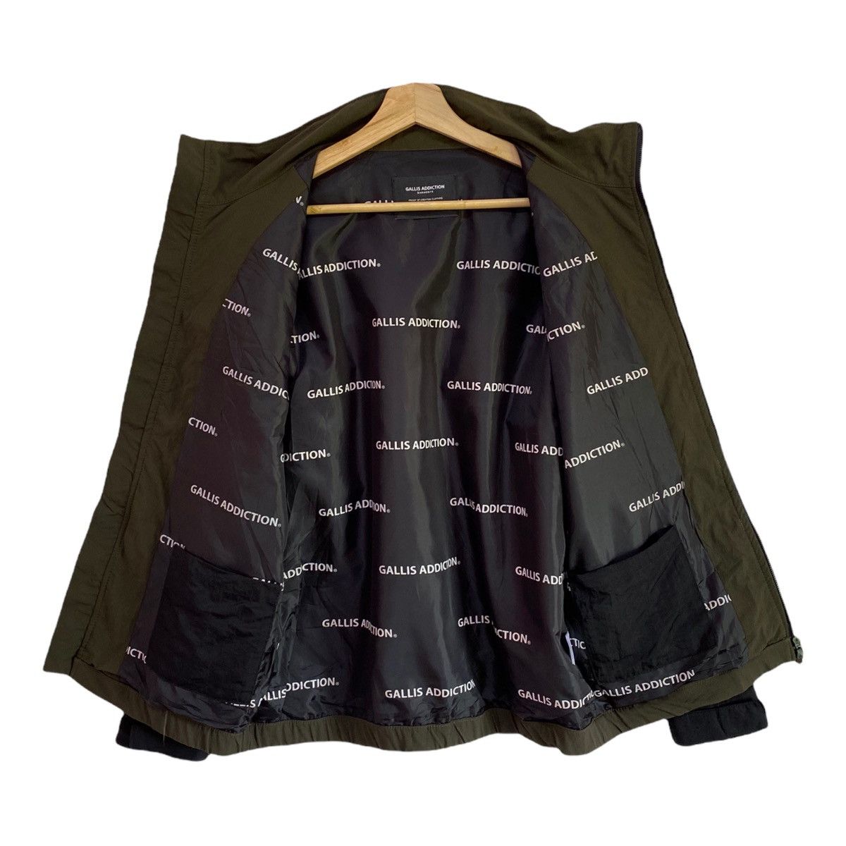 JACKROSE 🔥GALLIS ADDICTION GARMENTS PADDED SLEEVE NYLON JACKET Size US S / EU 44-46 / 1 - 5 Thumbnail