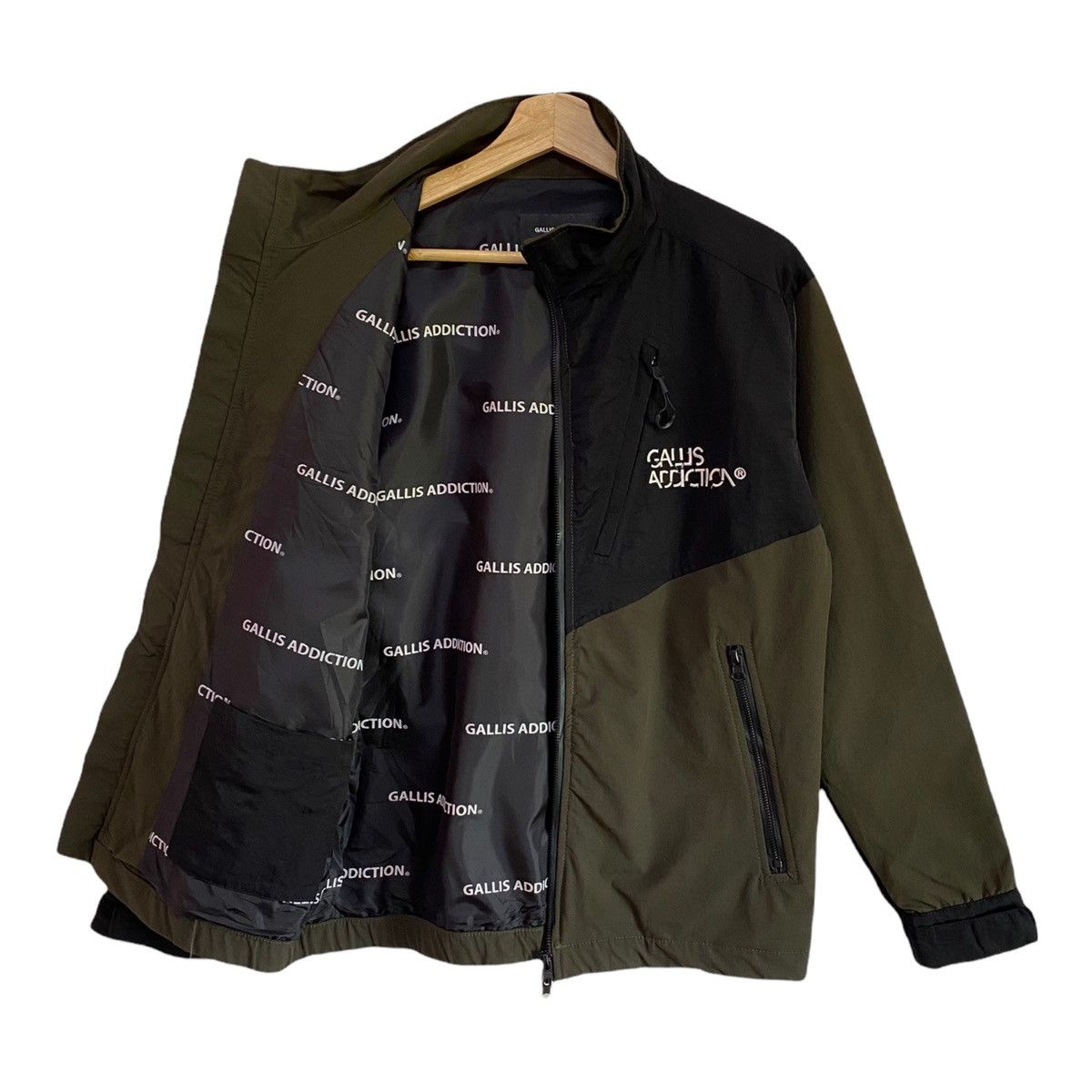 JACKROSE 🔥GALLIS ADDICTION GARMENTS PADDED SLEEVE NYLON JACKET Size US S / EU 44-46 / 1 - 2 Thumbnail