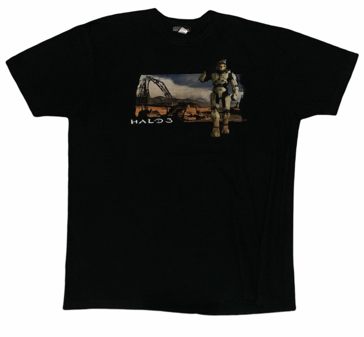 Rare Design Vintage Video Game Halo 3 T-shirt 2000s