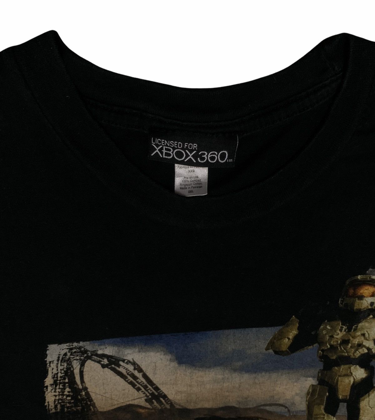 Vintage Rare Design Vintage Video Game Halo 3 T-shirt 2000s Size US XXL / EU 58 / 5 - 5 Thumbnail