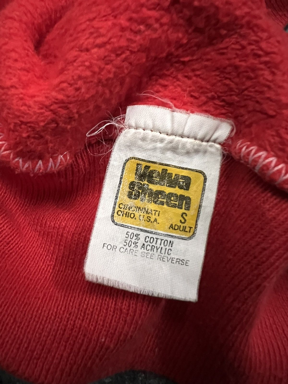 Velva Sheen × Vintage Vintage 80’s Sun Faded MIAMI after Hood Sweetshirt Size US S / EU 44-46 / 1 - 6 Thumbnail