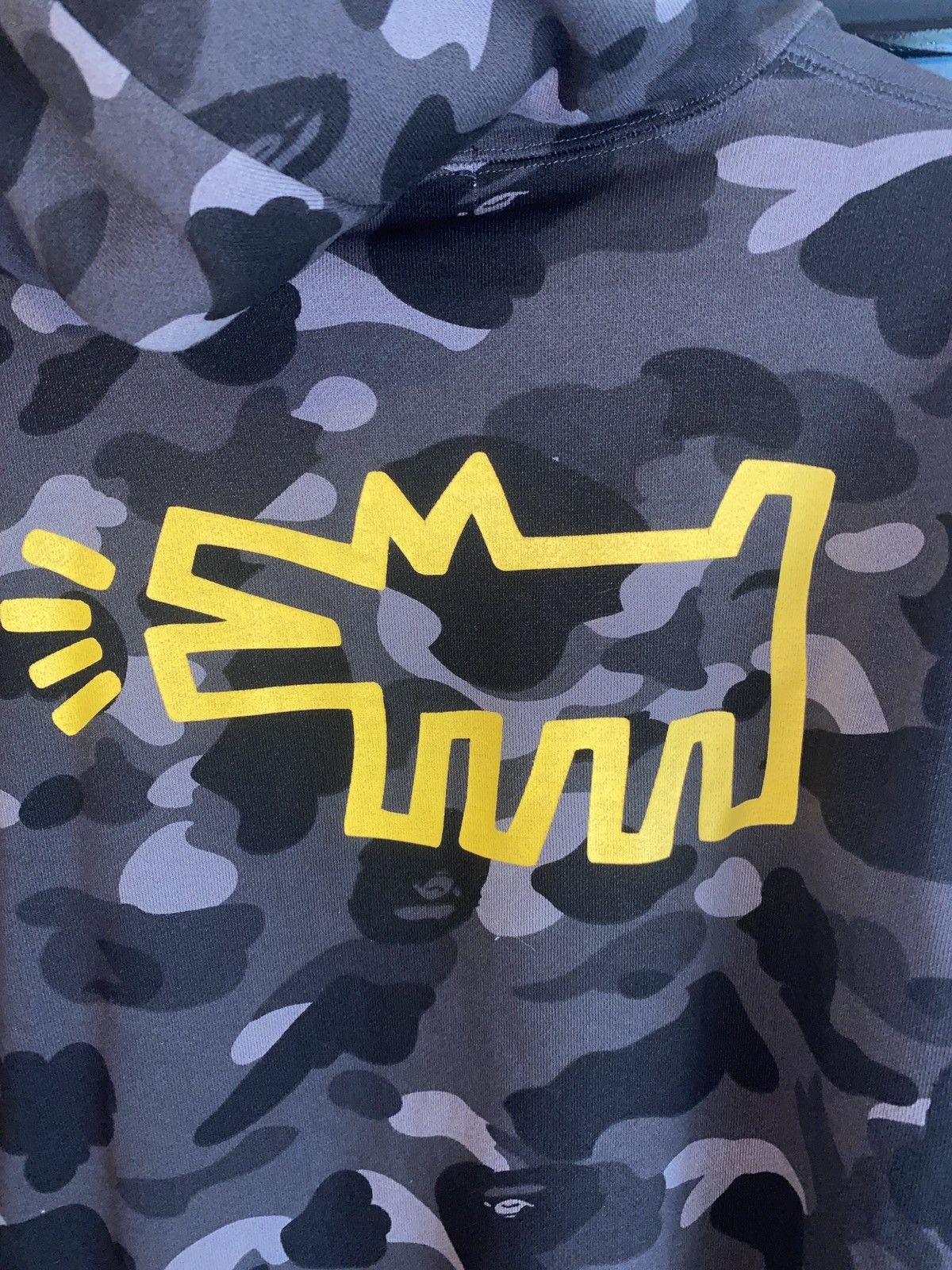 Bape × Keith Haring A bathing ape Keith haring full zip hoodie Size US L / EU 52-54 / 3 - 2 Thumbnail