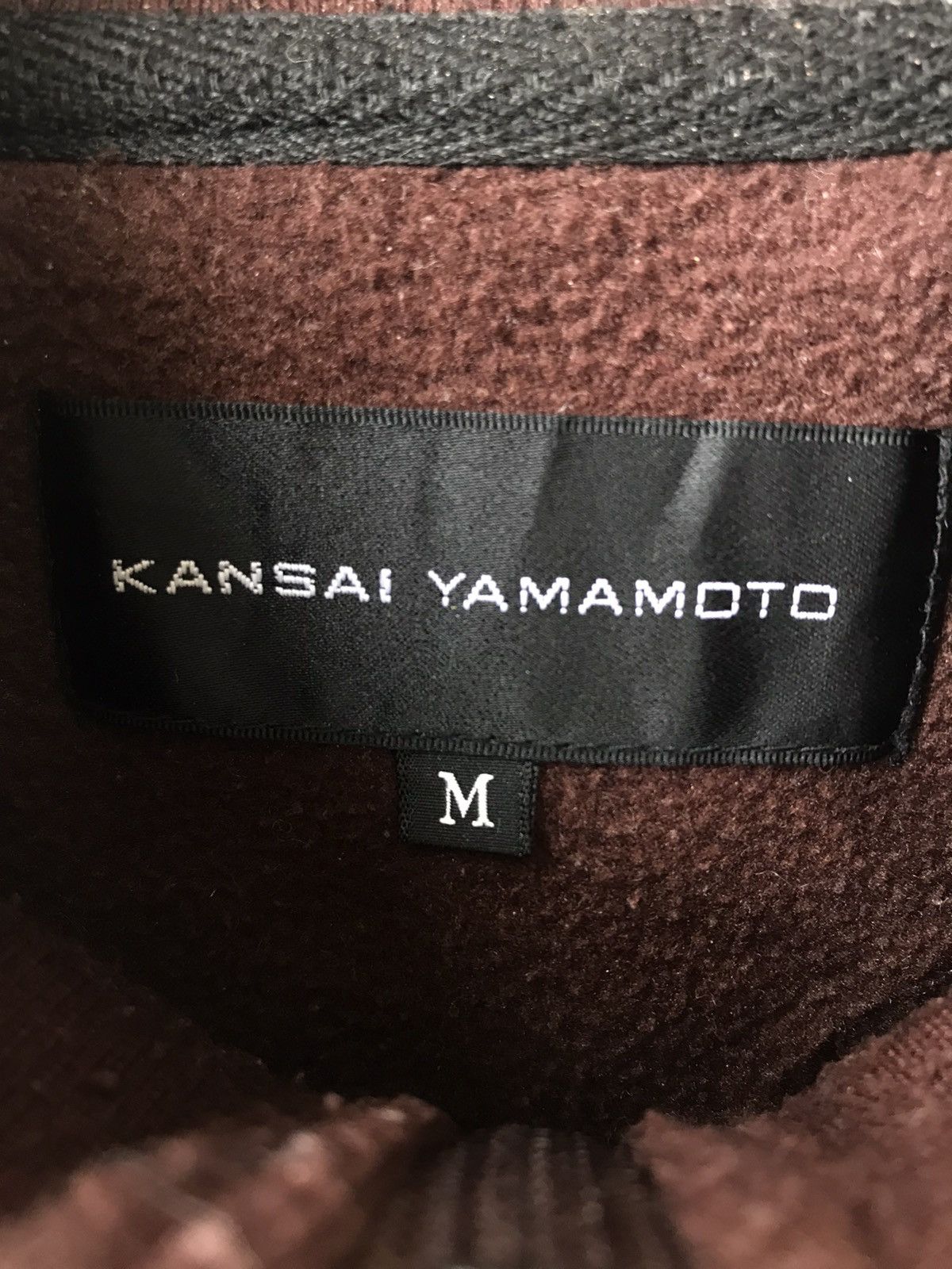 Kansai Yamamoto Aztec Symbolism Cotton Fleece Zipper LS Shirt Size US M / EU 48-50 / 2 - 3 Thumbnail