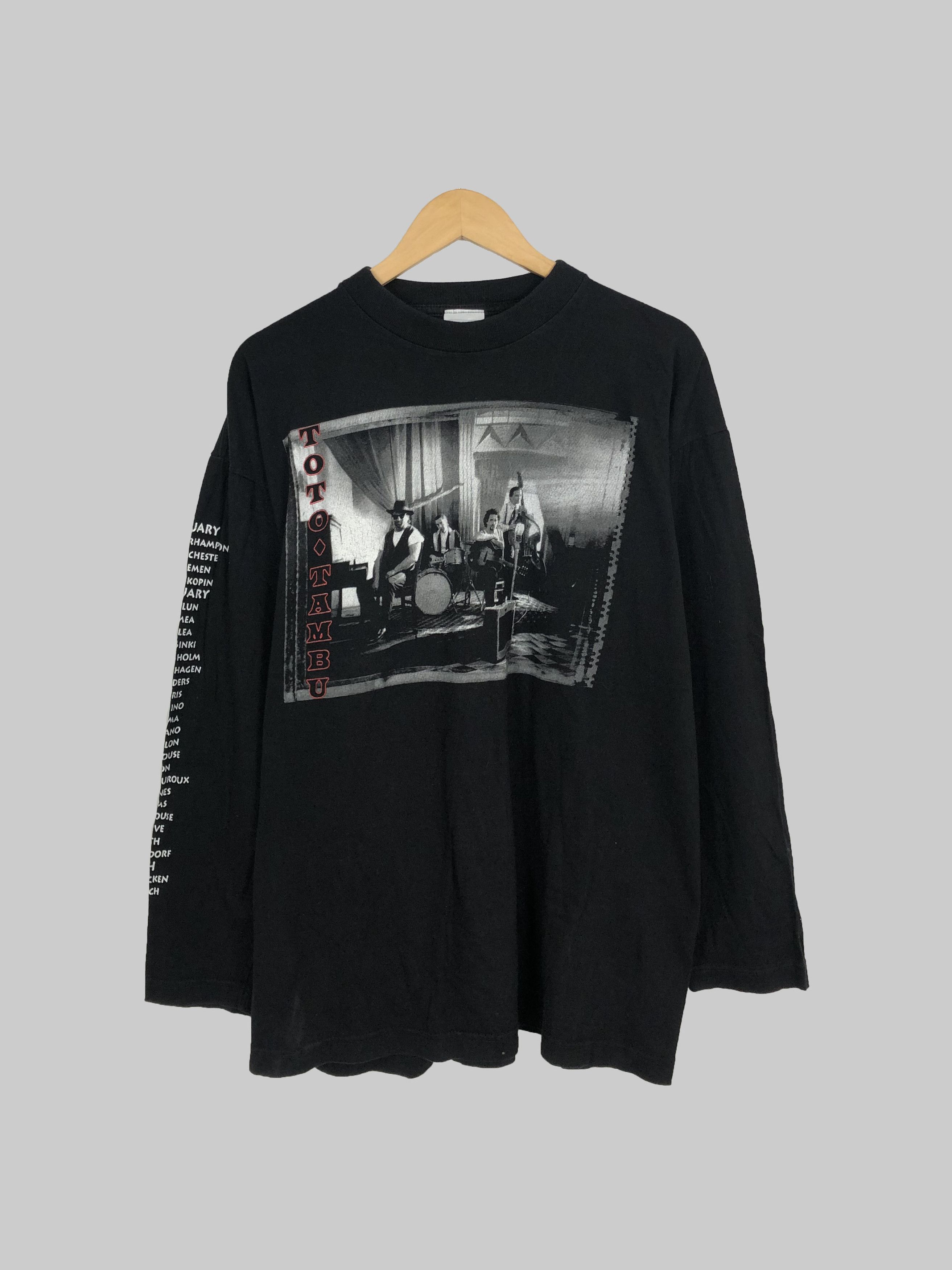 Band Tees Vintage 1995 Toto Tambu (Steely Dan The Disco Boys) Size US XL / EU 56 / 4 - 1 Thumbnail