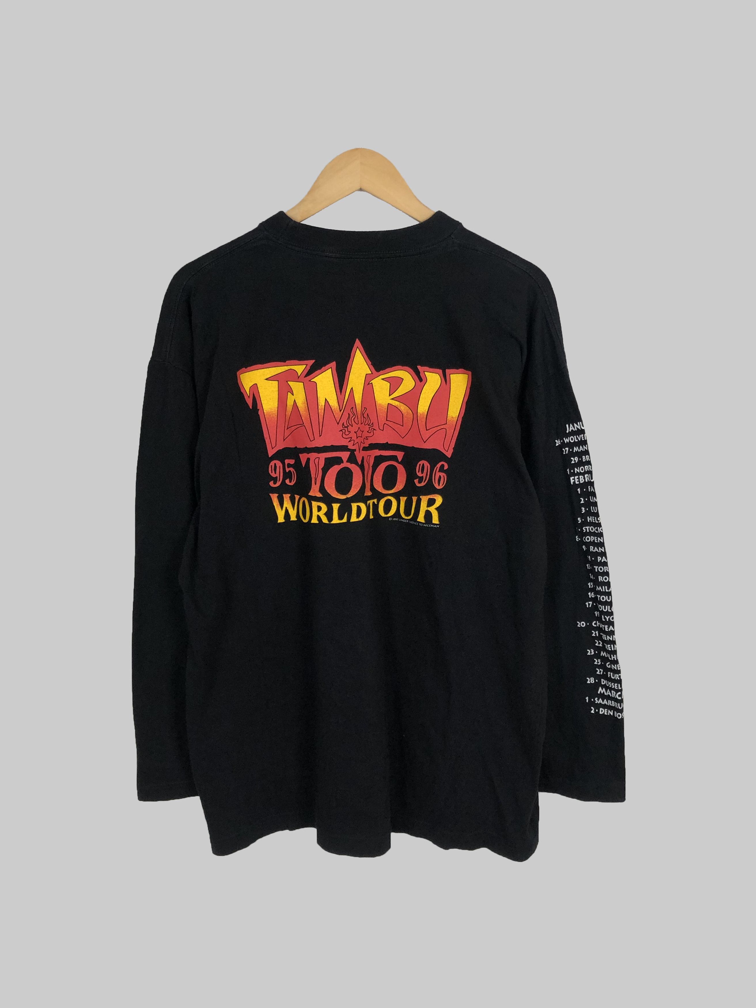 Band Tees Vintage 1995 Toto Tambu (Steely Dan The Disco Boys) Size US XL / EU 56 / 4 - 2 Thumbnail