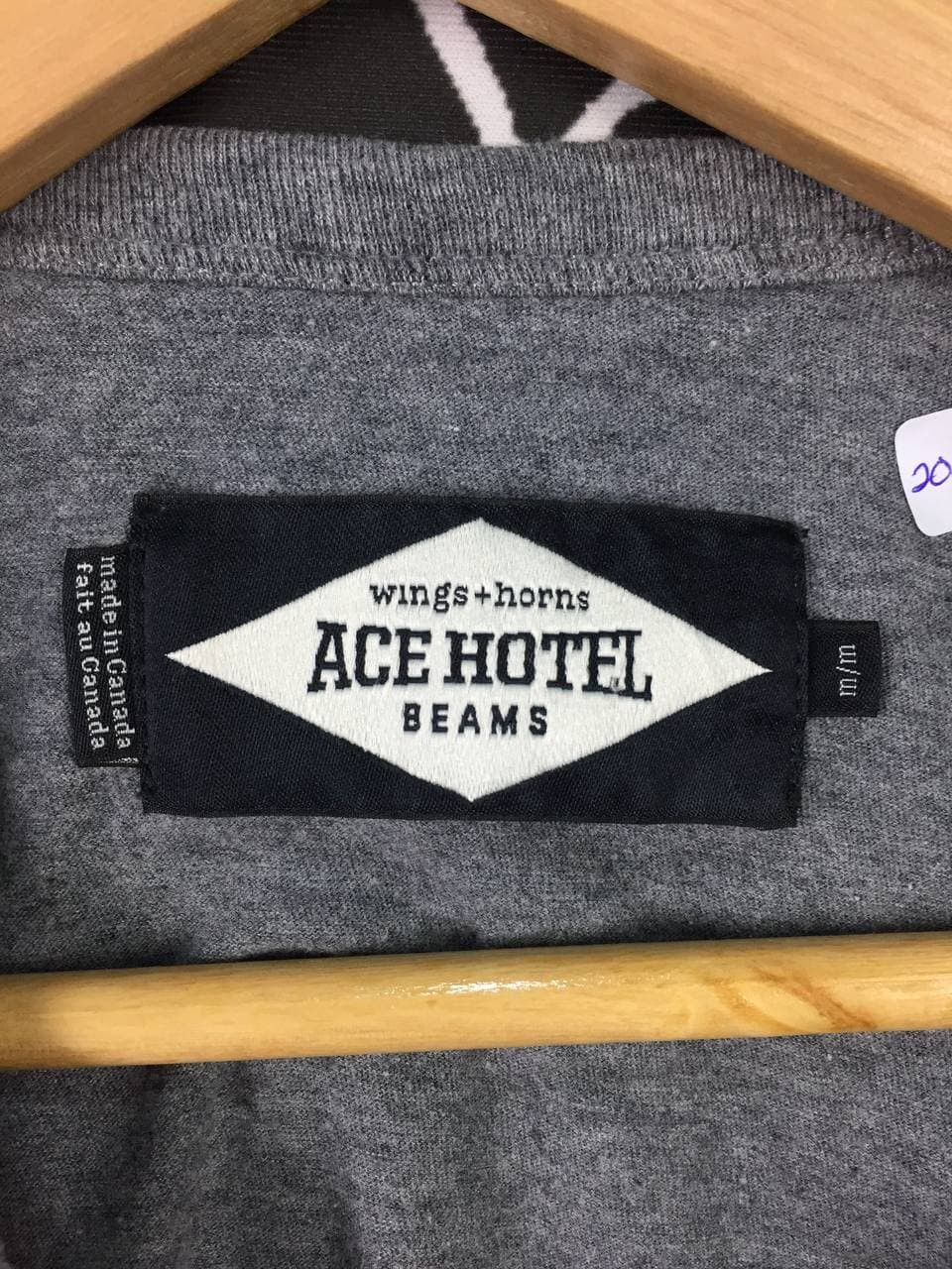 Beams Plus wings + horns x Ace Hotel x Beams Fashion Brand Tee Size US M / EU 48-50 / 2 - 4 Thumbnail