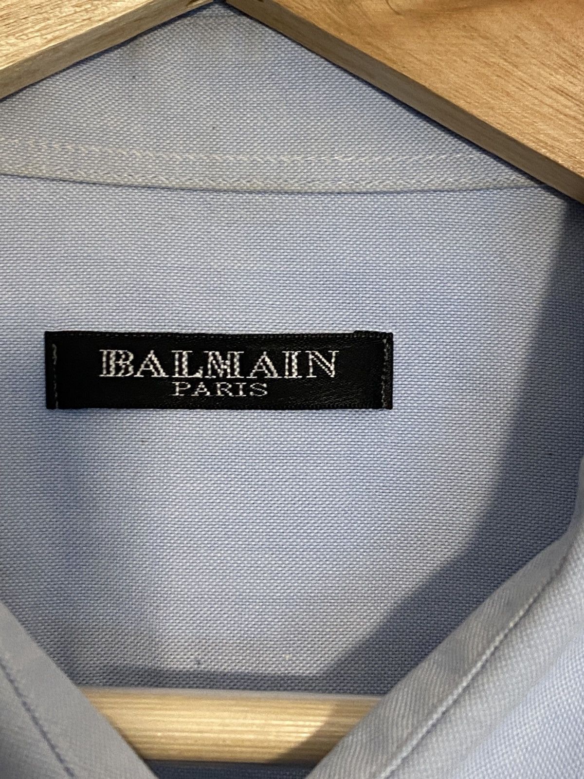 Balmain Decarnin SS10 Military Shirt