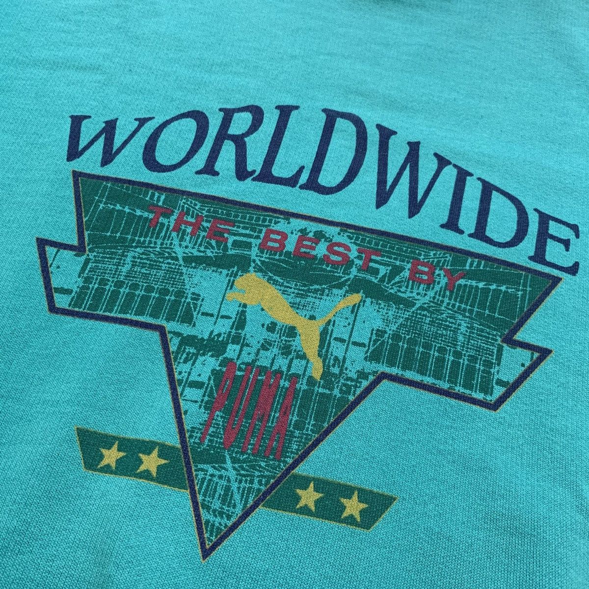 Puma 80s Vintage Rare Puma Worldwide sweatshirt Size US M / EU 48-50 / 2 - 6 Thumbnail