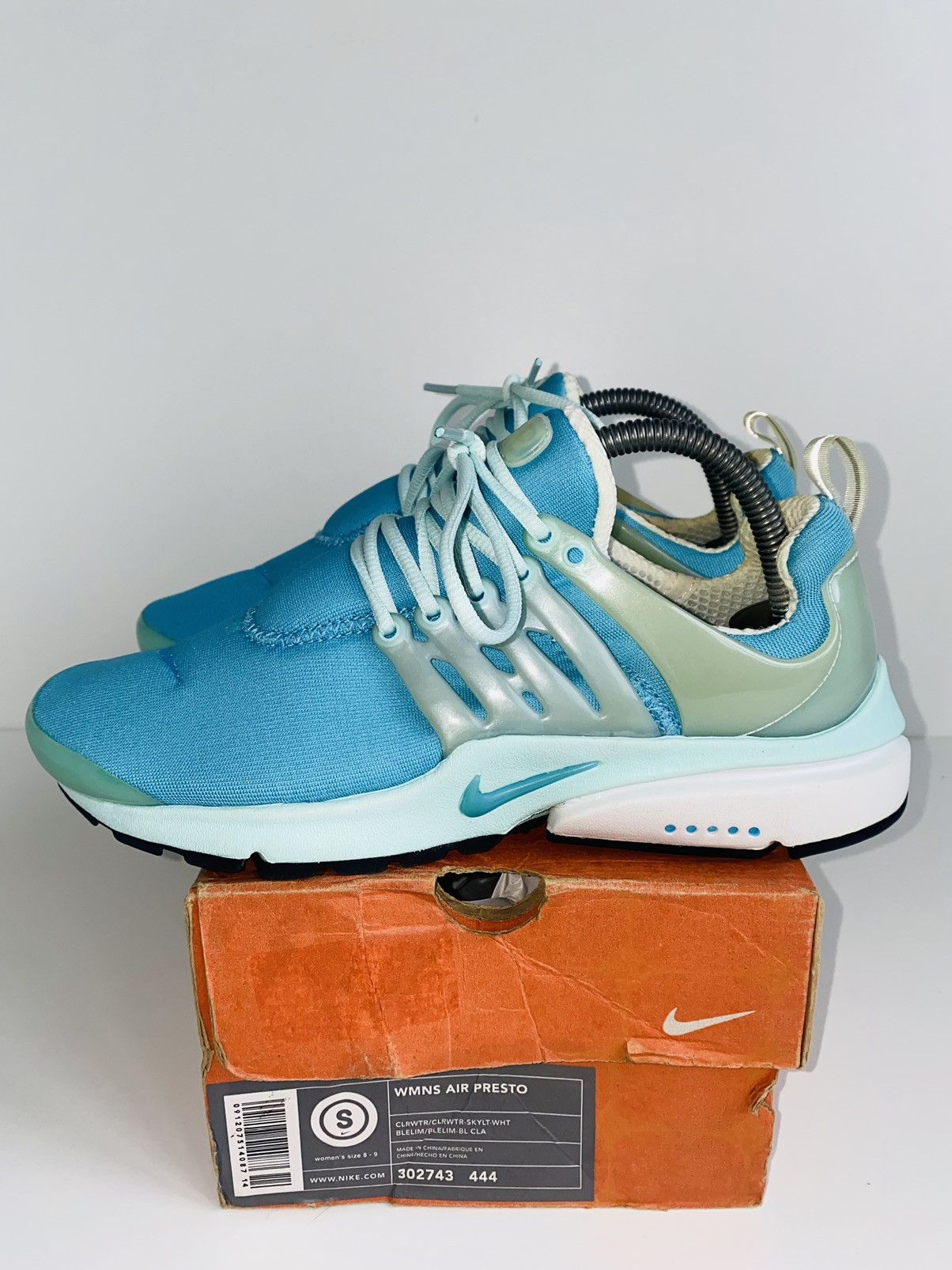 image of Nikelab Air Zoom Presto Fragment Supreme Cdg Stussy Shoes in Mint, Men's (Size 9)