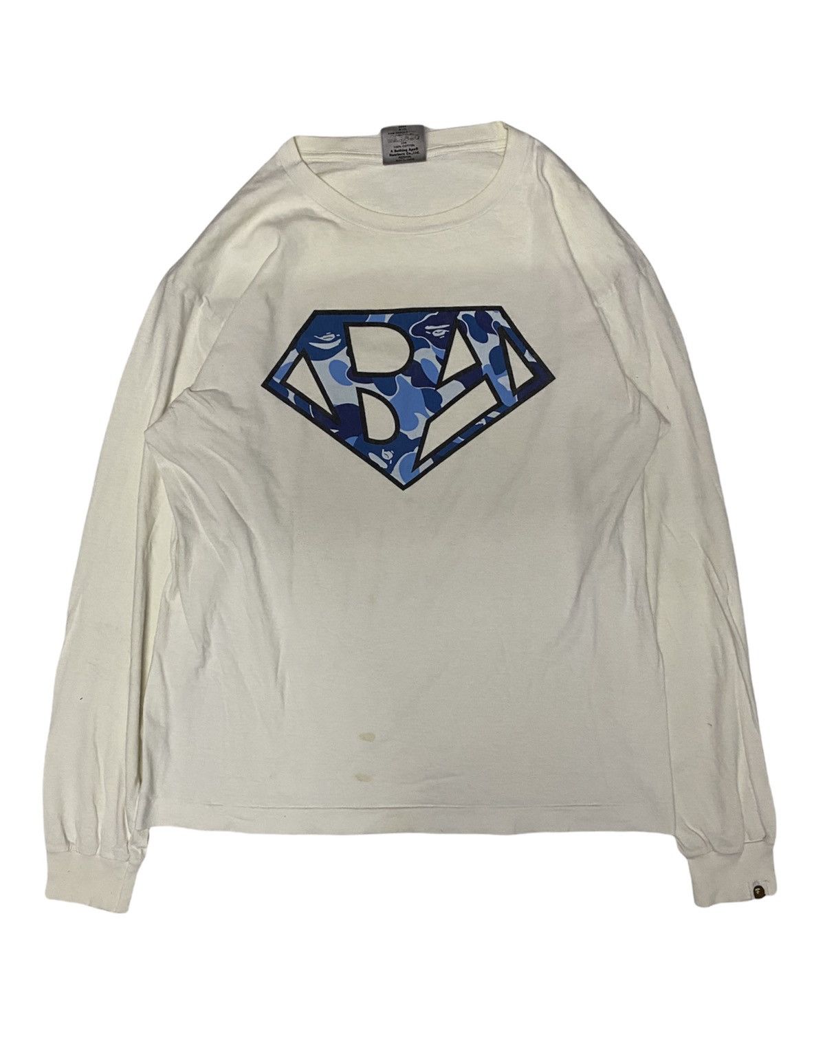 Bape 2004 Bape Bapeman superman blue camo Size US M / EU 48-50 / 2 - 1 Thumbnail