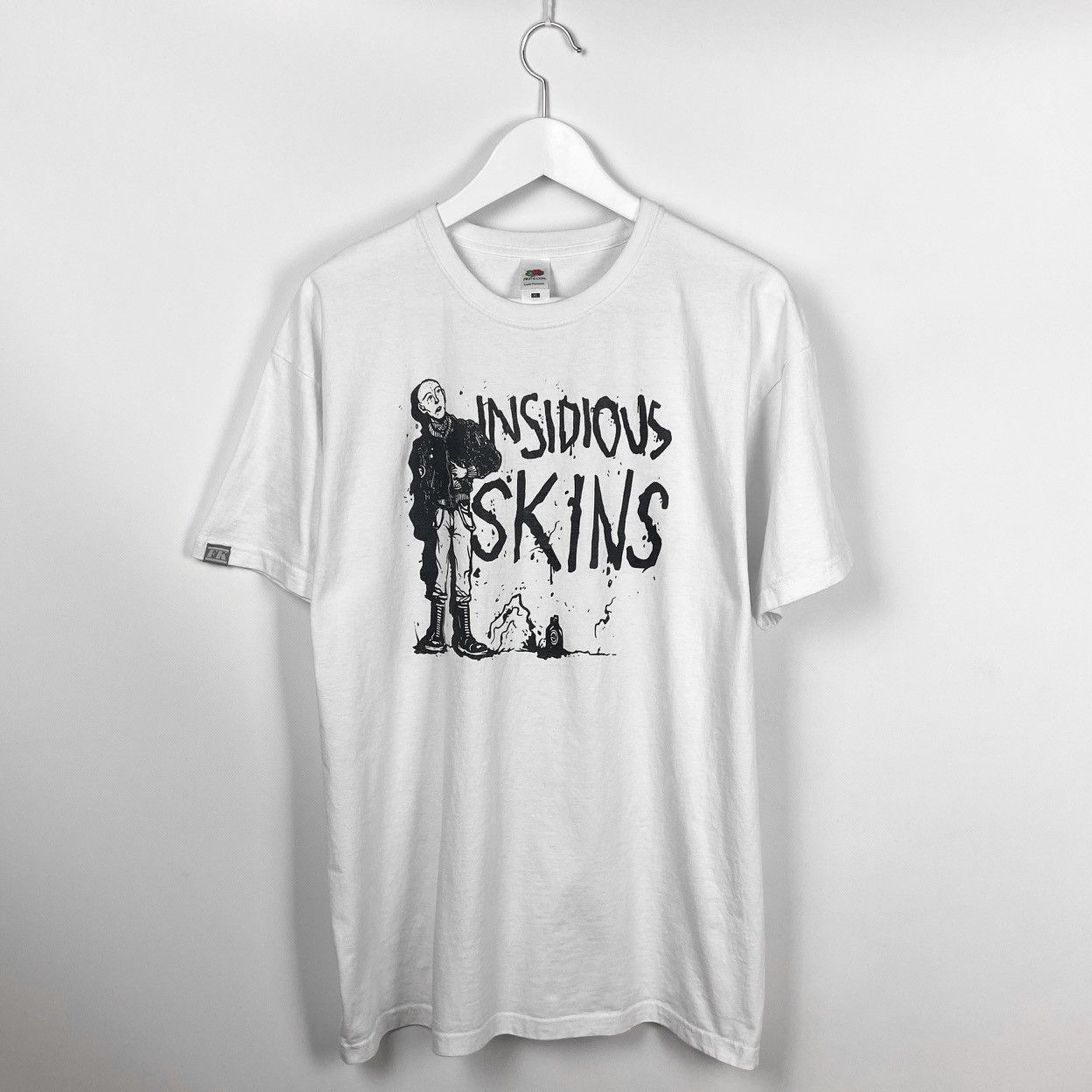 Band Tees Vintage Insidious Skins Rare FK Rock band tee Geman size XL Size US XL / EU 56 / 4 - 1 Thumbnail