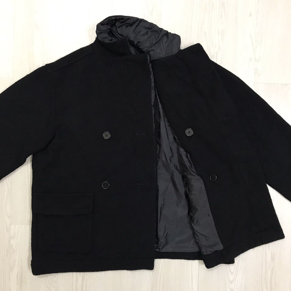 Issey Miyake Vintage Plantation Issey Miyake Wool Jacket Size US M / EU 48-50 / 2 - 9 Thumbnail