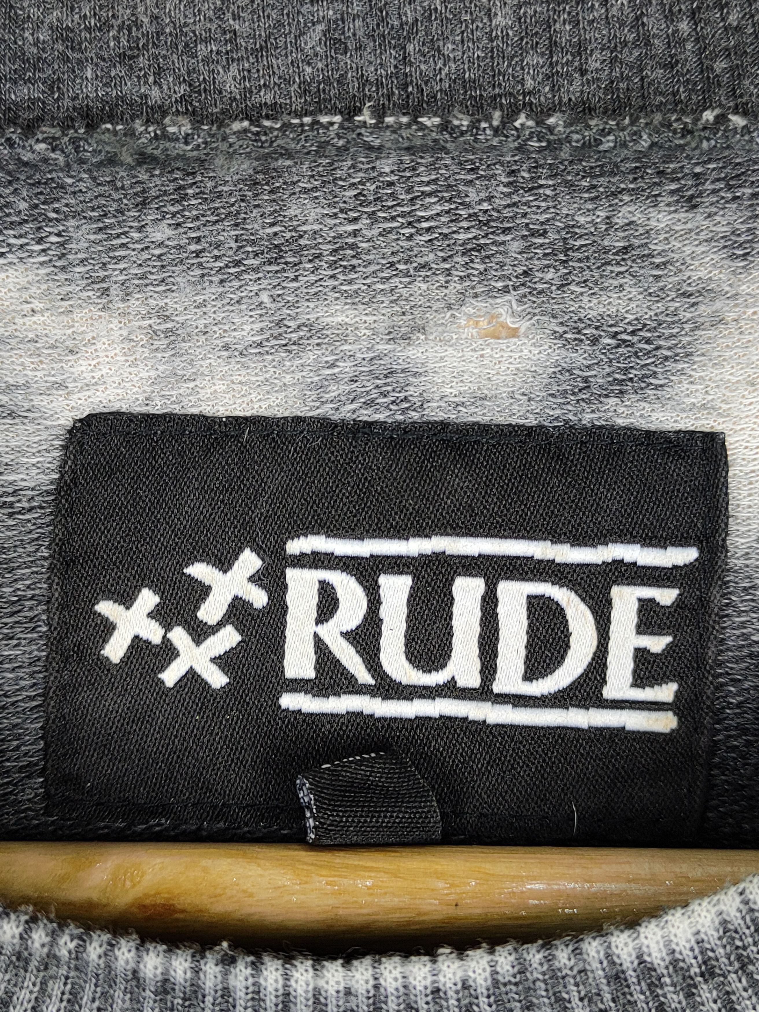 Rude Rude Skeleton Print Sweatshirt Size US M / EU 48-50 / 2 - 5 Thumbnail