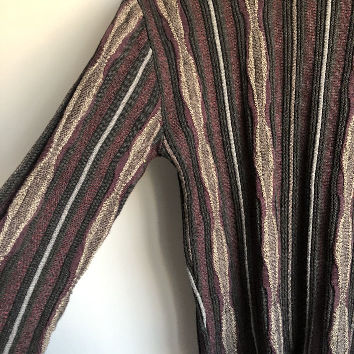 Coogi Vintage Italy Cable Knit Large Fit By Coogi Size US XL / EU 56 / 4 - 4 Thumbnail