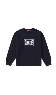 Supreme warm clearance up crewneck black