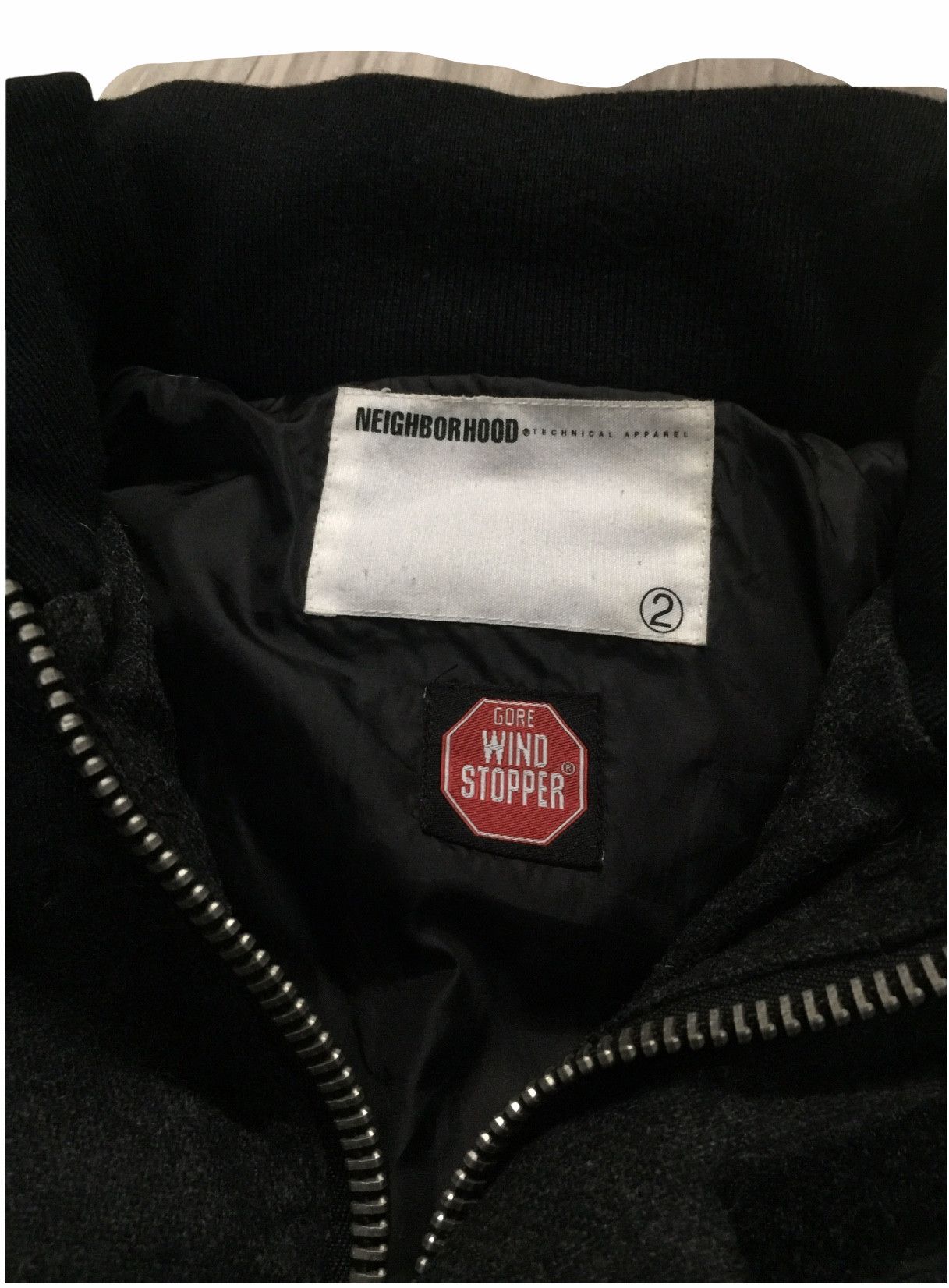 Neighborhood NEIGHBORHOOD GORE WIND STOPPER BOMBER JACKET Size US M / EU 48-50 / 2 - 6 Thumbnail