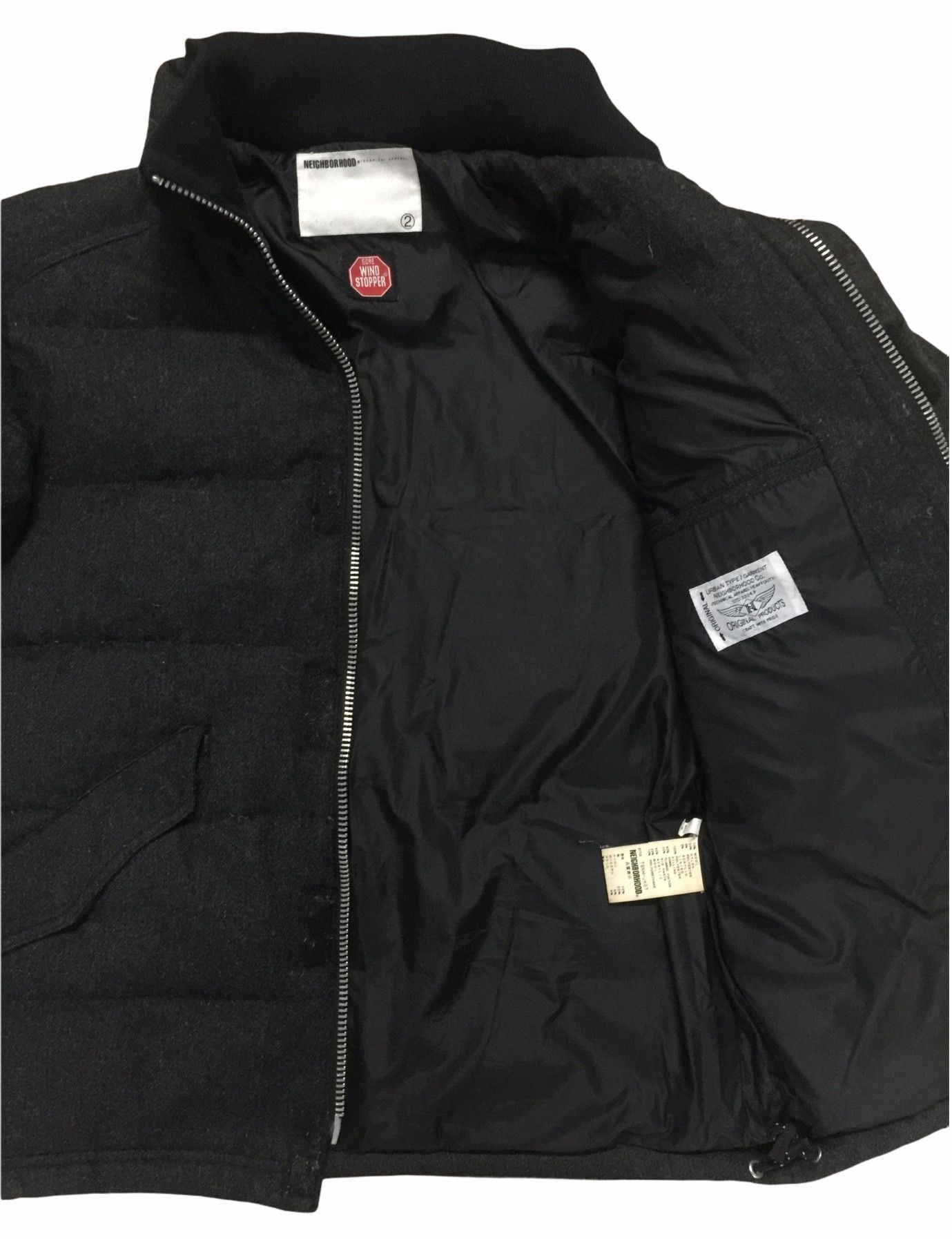 Neighborhood NEIGHBORHOOD GORE WIND STOPPER BOMBER JACKET Size US M / EU 48-50 / 2 - 8 Thumbnail