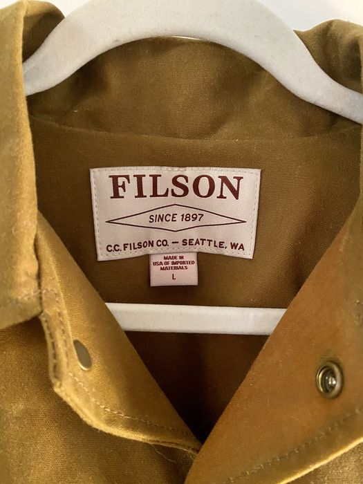 Filson DOUBLE LOGGER COAT | Grailed