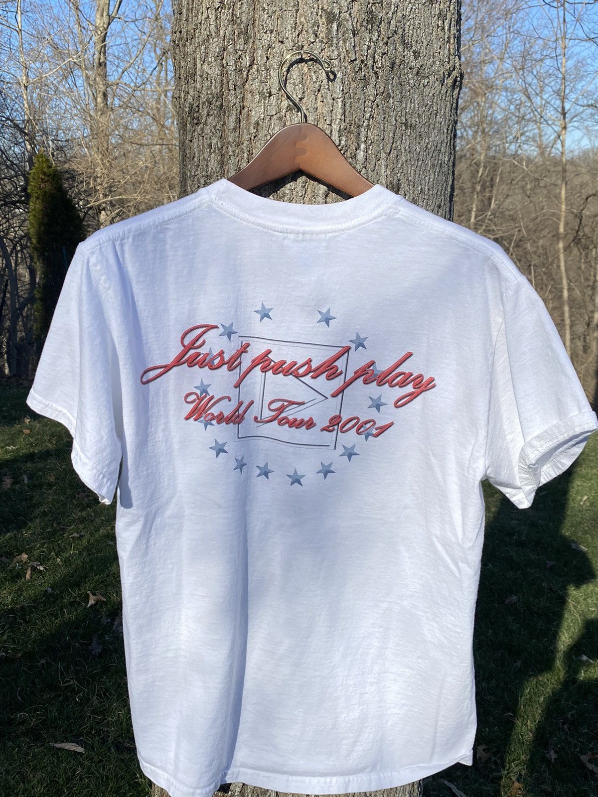 ミュージシャン Vintage Aerosmith Dodge 2001 Tour XL Vintage Aerosmith Dodge Ram T-Shirt Band T Adult XL