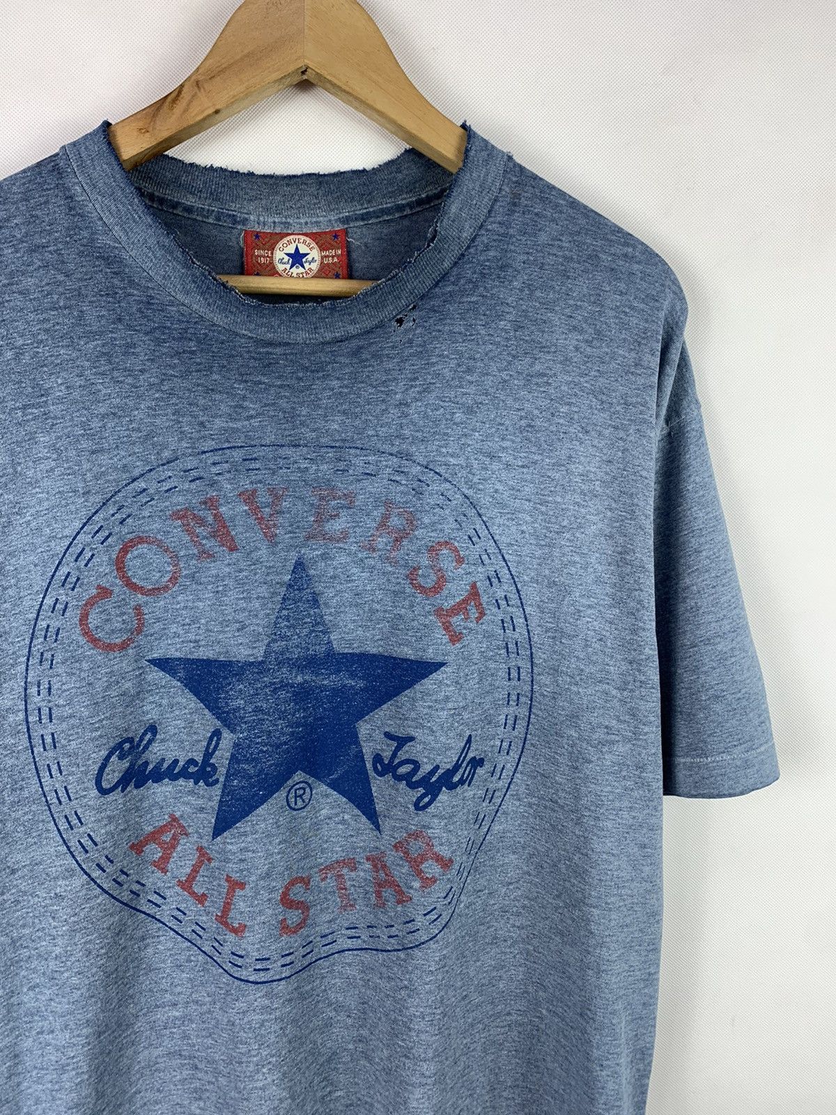 Converse Vintage Paperthin 90s Converse Tee Size US L / EU 52-54 / 3 - 3 Thumbnail