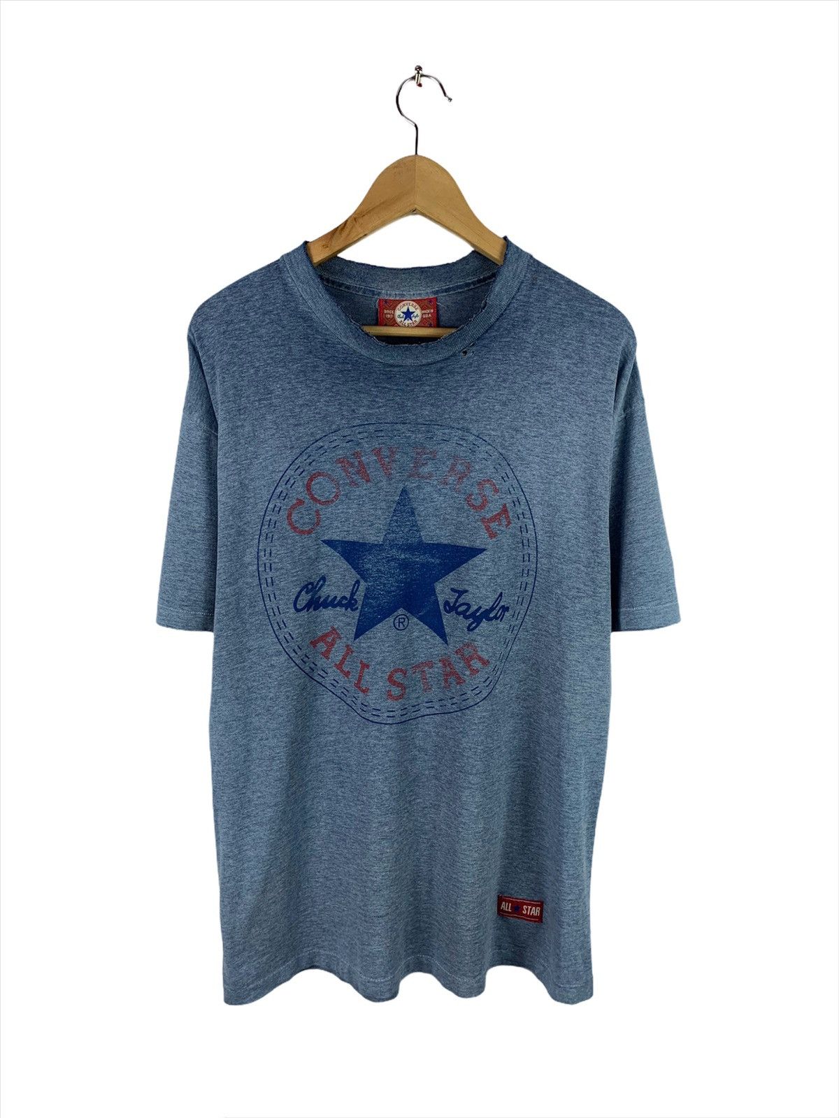 Converse Vintage Paperthin 90s Converse Tee Size US L / EU 52-54 / 3 - 1 Thumbnail