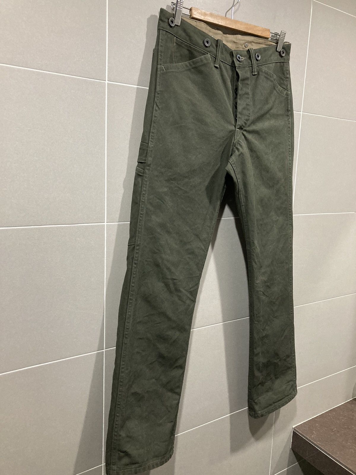 パンツ RRL WAIST OVERALLS CANVAS WORK PANTS W29 RRL WAIST OVERALLS CANVAS WORK PANTS W29