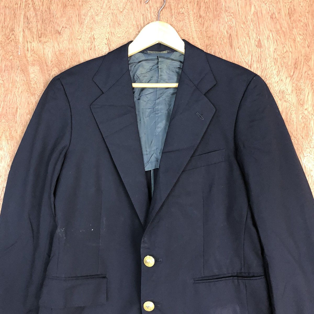 Polo Ralph Lauren × Ralph Lauren × Vintage Vtg Polo by Ralph Lauren Single Breast Suit Blazers for Men Size US M / EU 48-50 / 2 - 2 Thumbnail