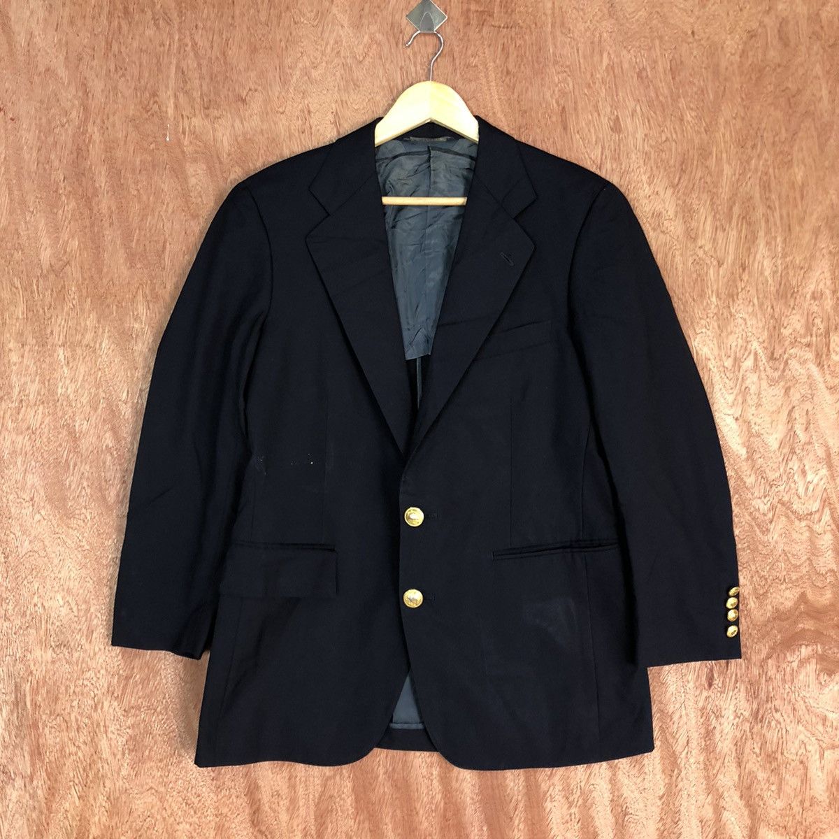 Polo Ralph Lauren × Ralph Lauren × Vintage Vtg Polo by Ralph Lauren Single Breast Suit Blazers for Men Size US M / EU 48-50 / 2 - 1 Thumbnail