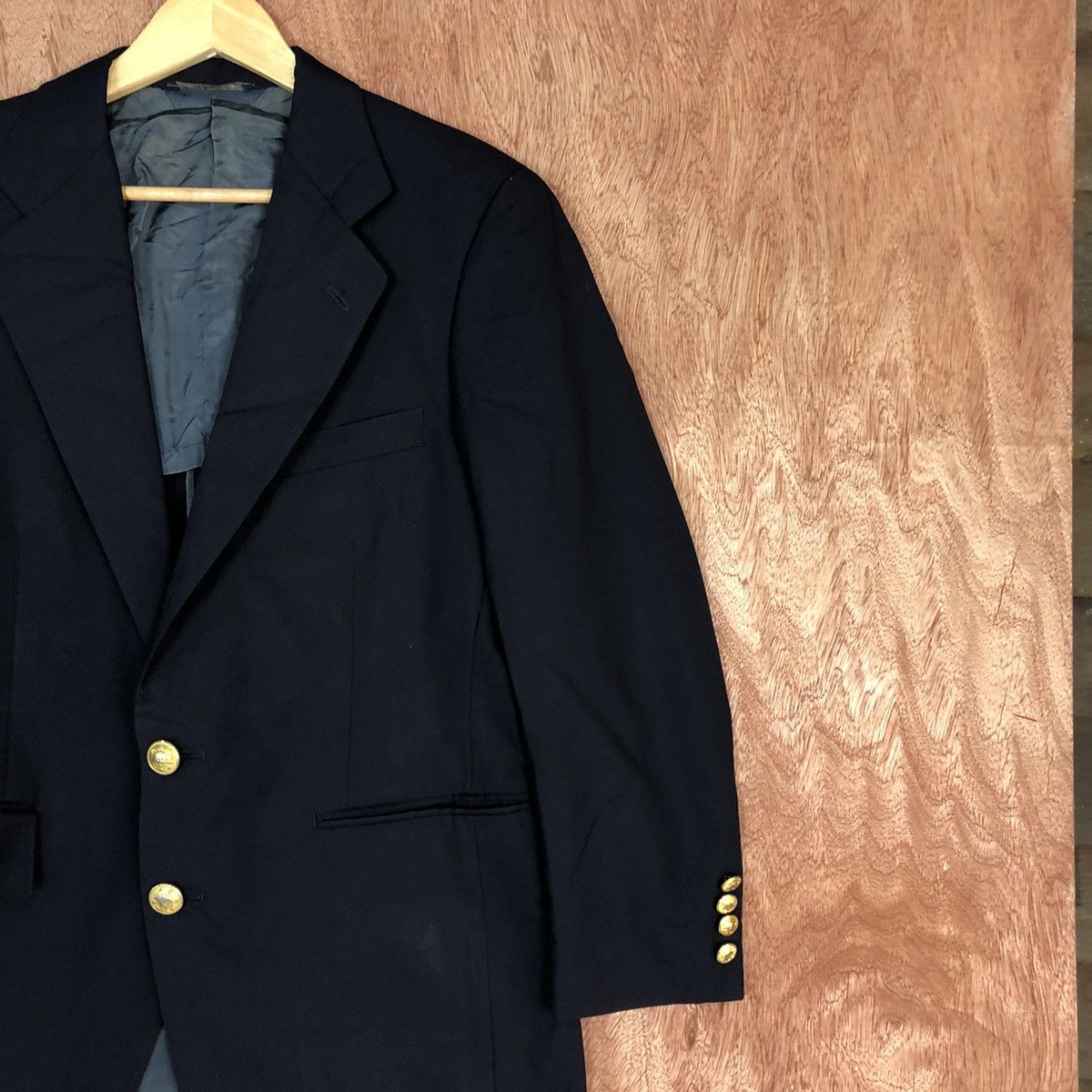 Polo Ralph Lauren × Ralph Lauren × Vintage Vtg Polo by Ralph Lauren Single Breast Suit Blazers for Men Size US M / EU 48-50 / 2 - 5 Thumbnail