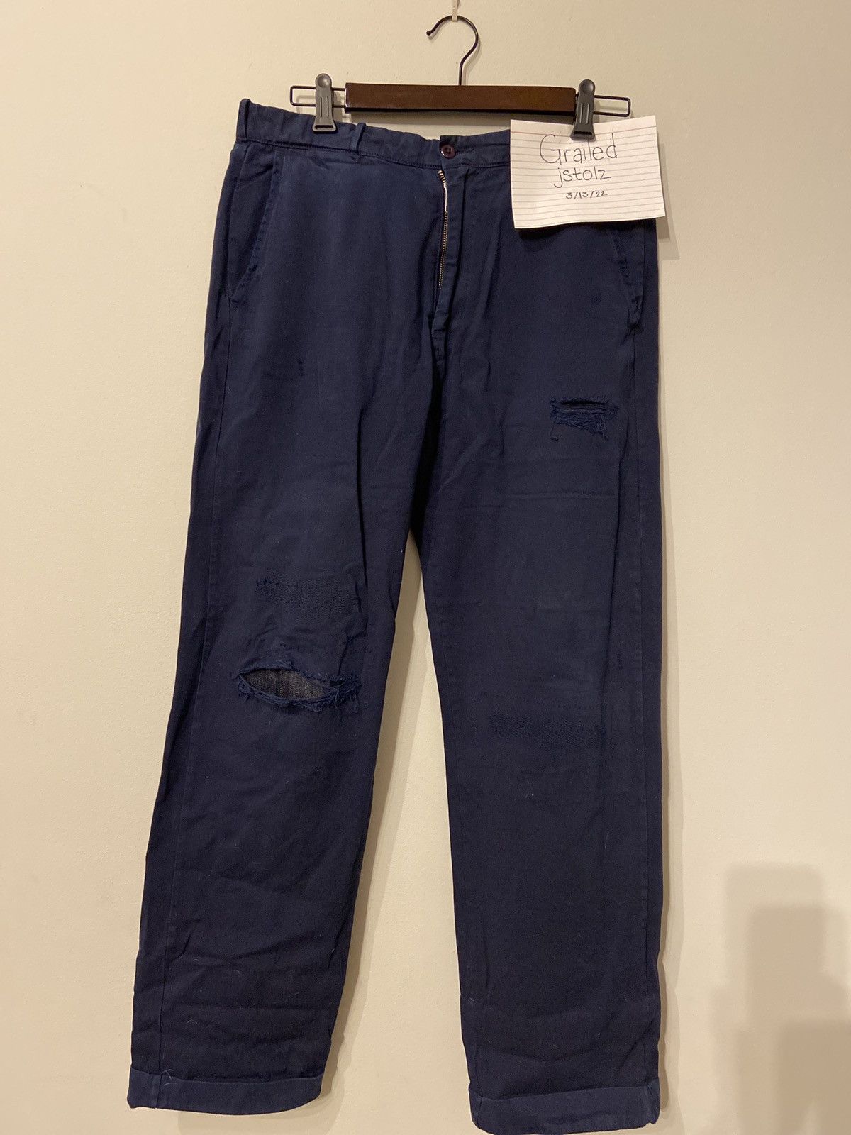 Pantalon Chino Levi's Vintage Clothing Tab Twills Vert Taille W30 - Neuf Avec étiquettes