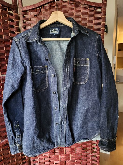 Studio D'Artisan Heavy denim workshirt size 38 | Grailed