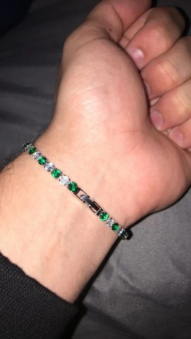 Other Diamond Tennis Bracelet (Cz VVS1) Size ONE SIZE - 3 Thumbnail