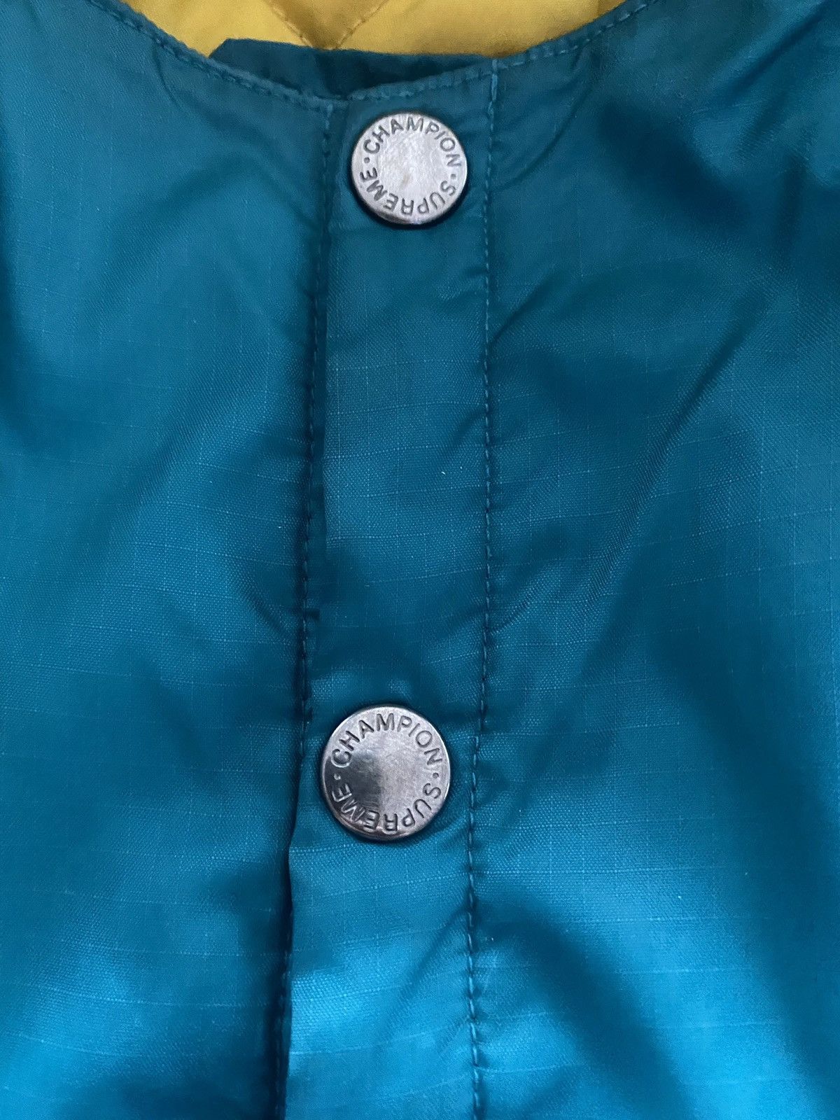 Champion × Supreme Supreme Champion Pullover Parka Teal Size US M / EU 48-50 / 2 - 5 Thumbnail